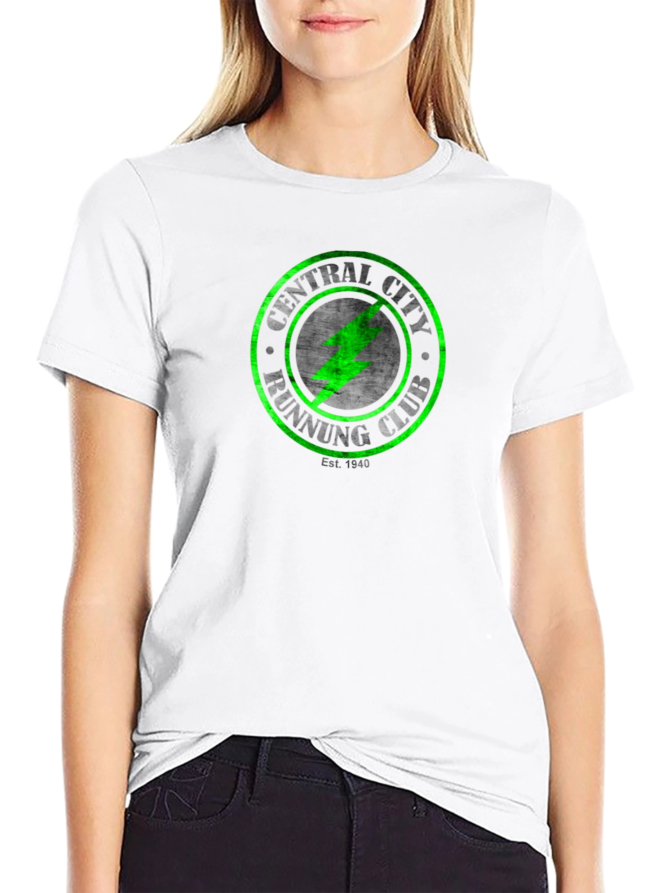 Central City Running Club Black T-Shirt