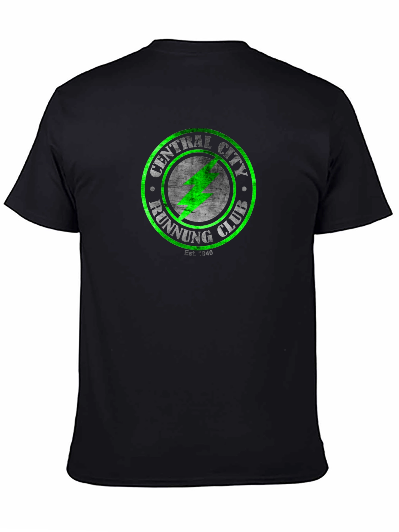 Central City Running Club Black T-Shirt
