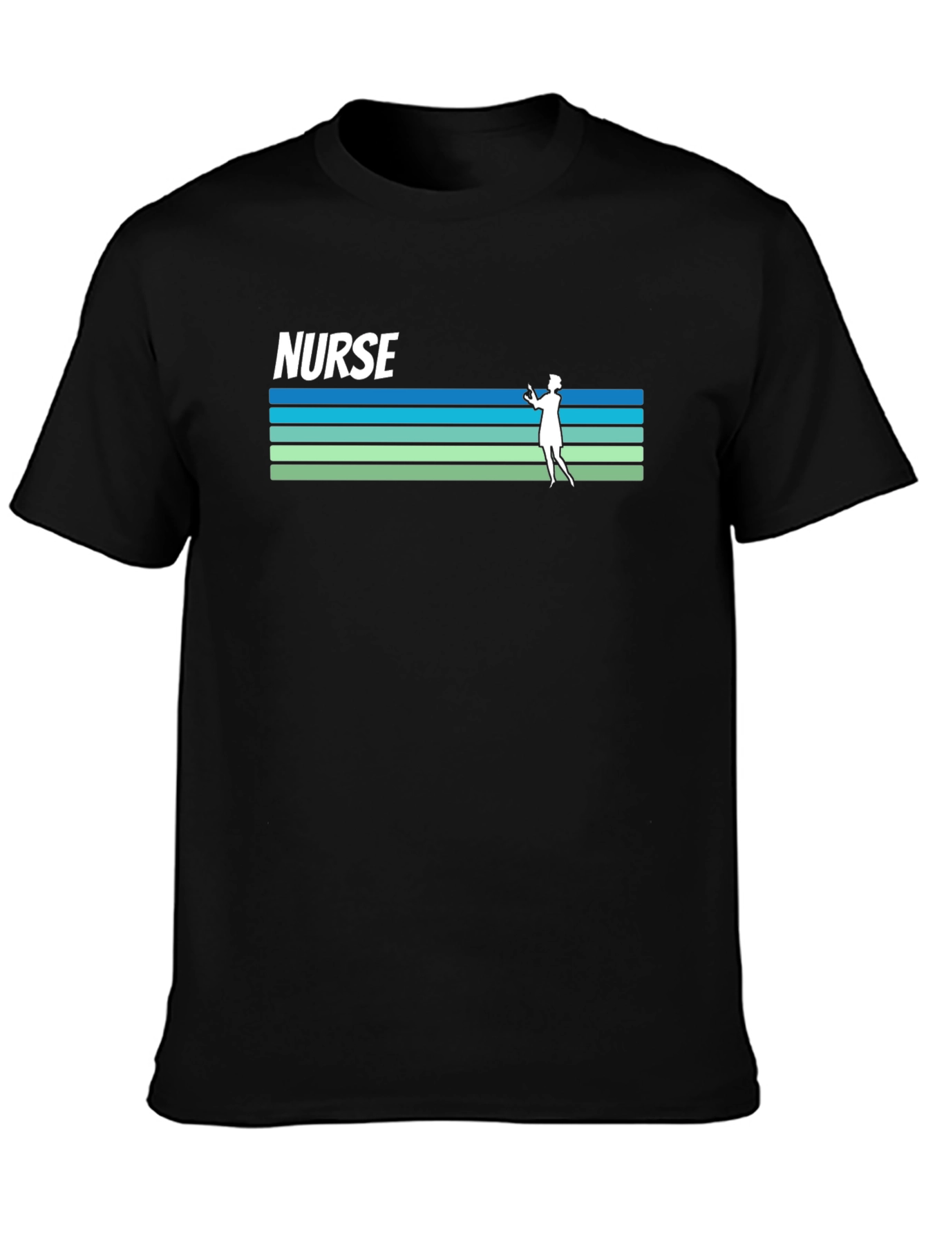 Nurse Graphic Tee - Black