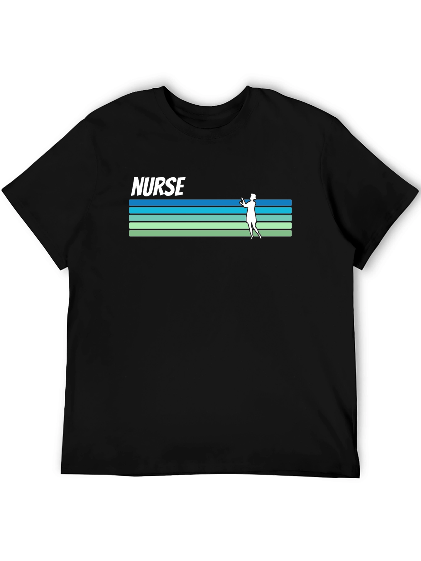 Nurse Graphic Tee - Black