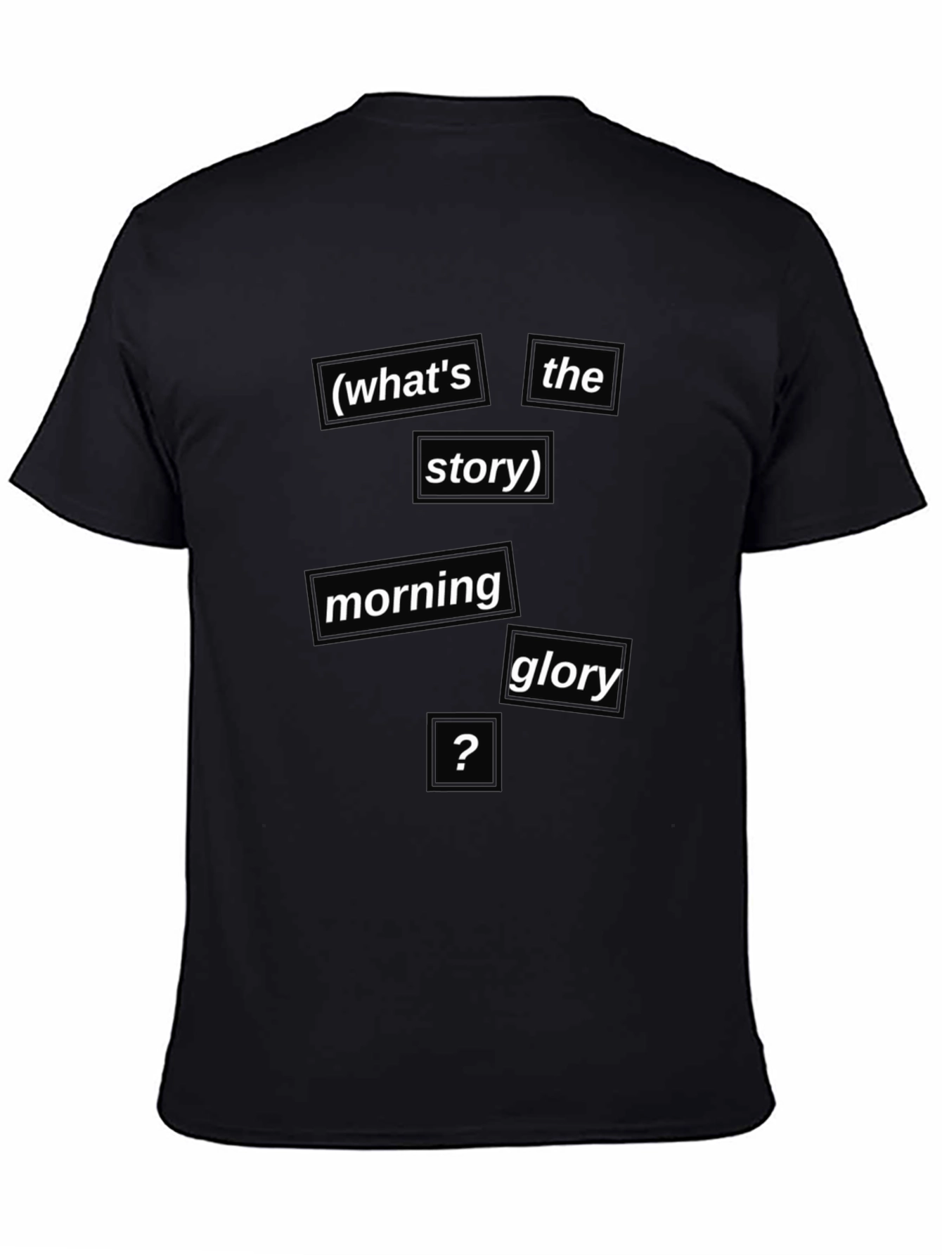 Whats The Story Morning Glory T-Shirt