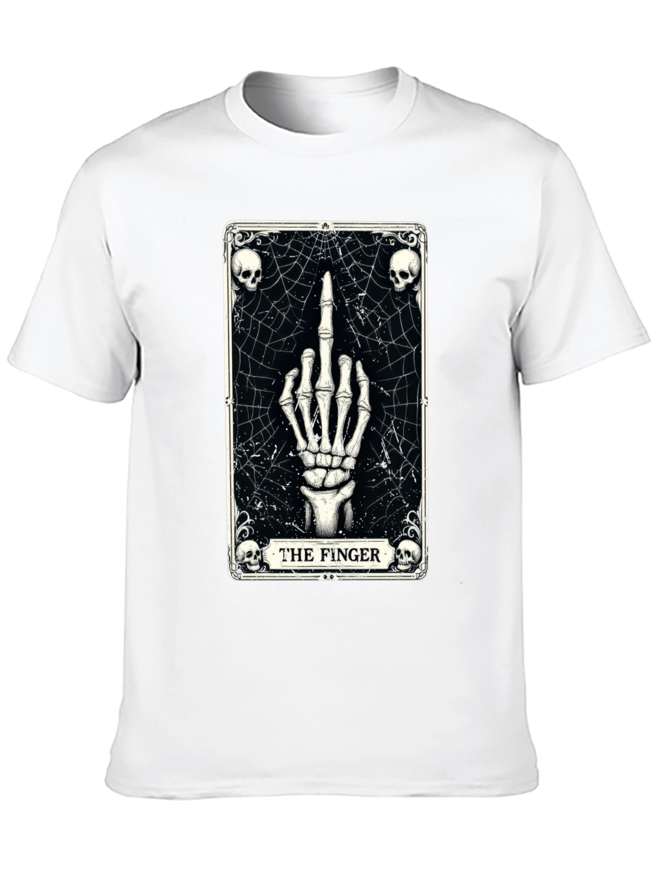 The Finger Tarot Card Graphic T-Shirt