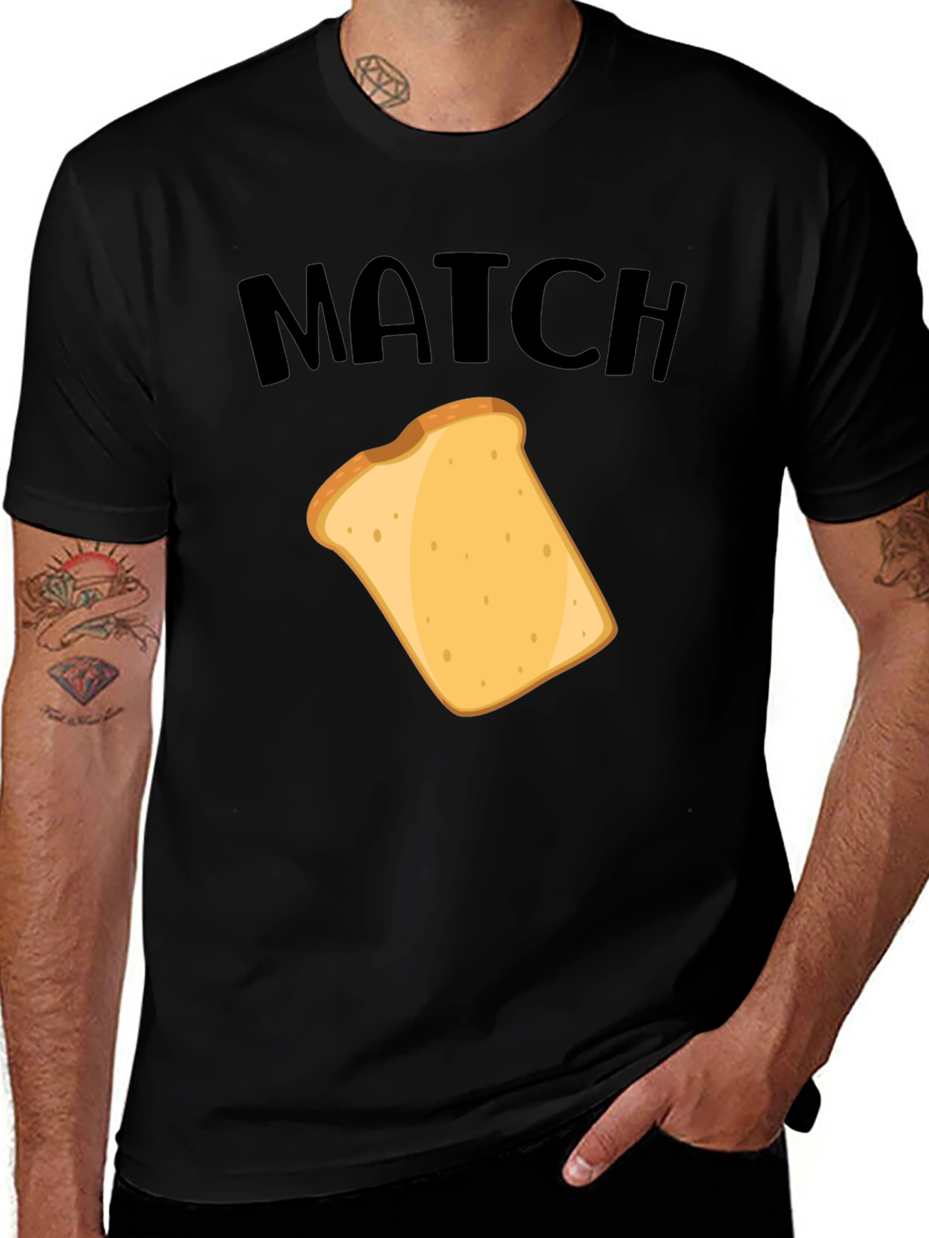 Match Made in Heaven Funny Couple T-Shirt
