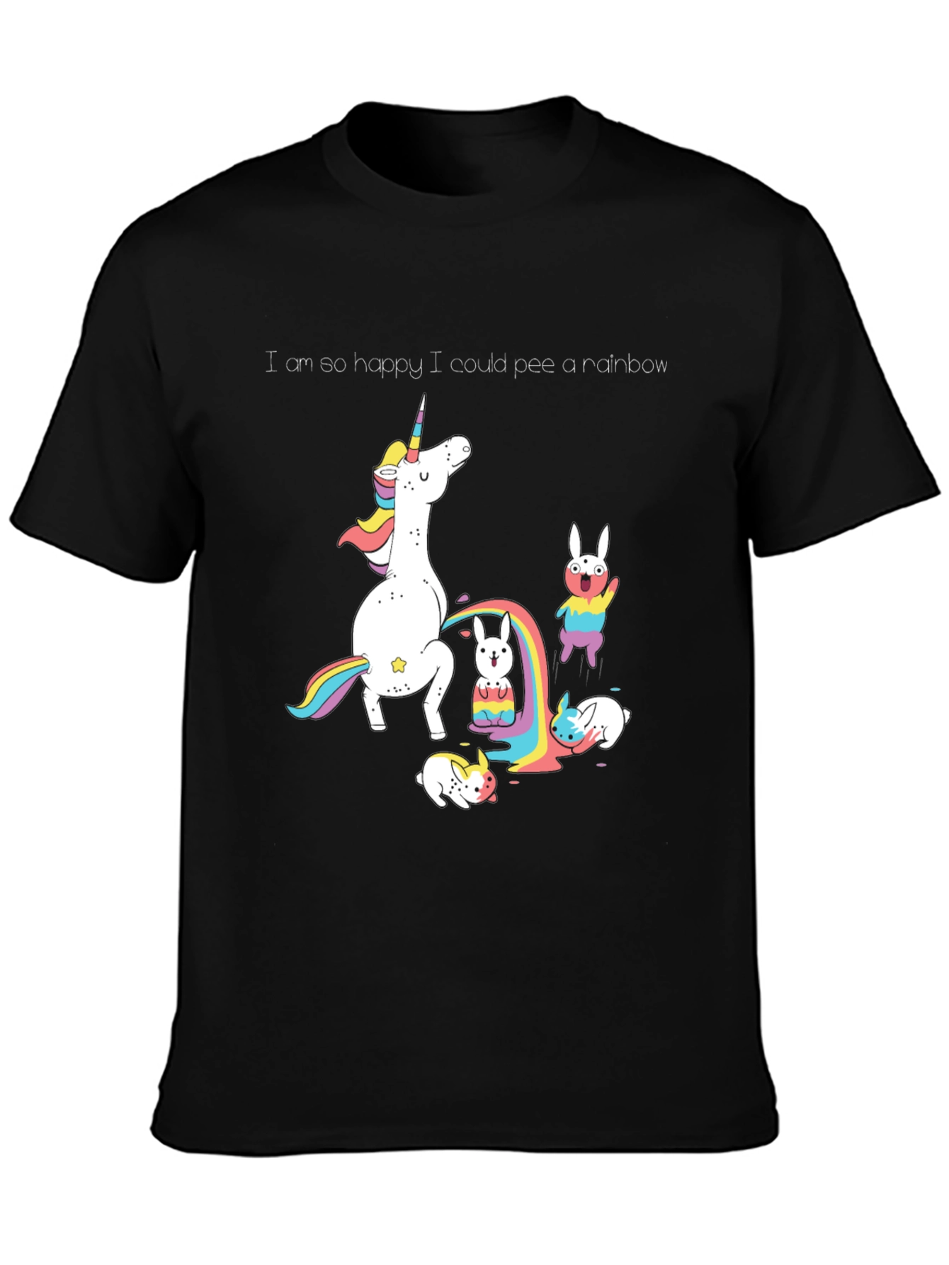 Unicorn Rainbow Pee T-Shirt