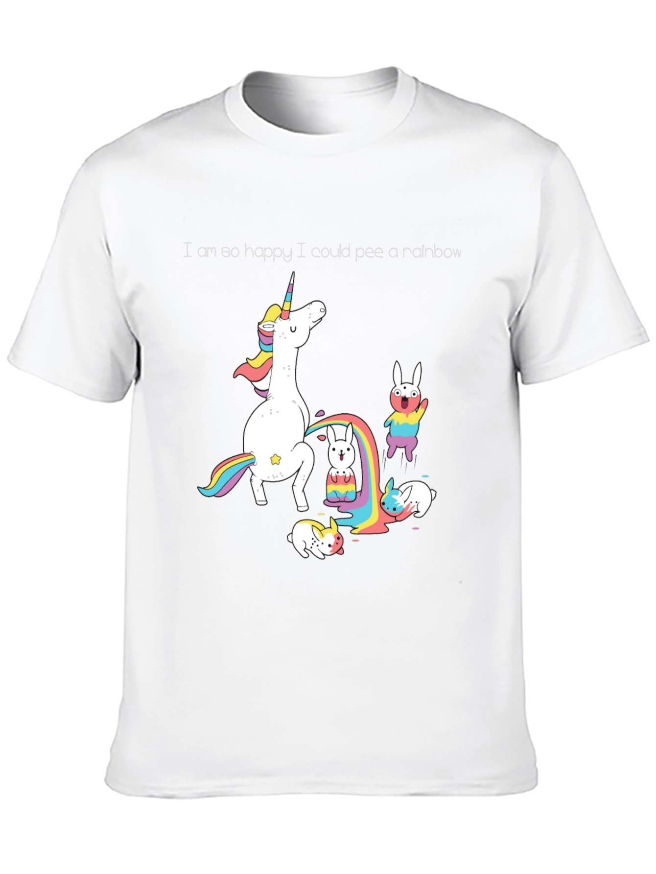 Unicorn Rainbow Pee T-Shirt