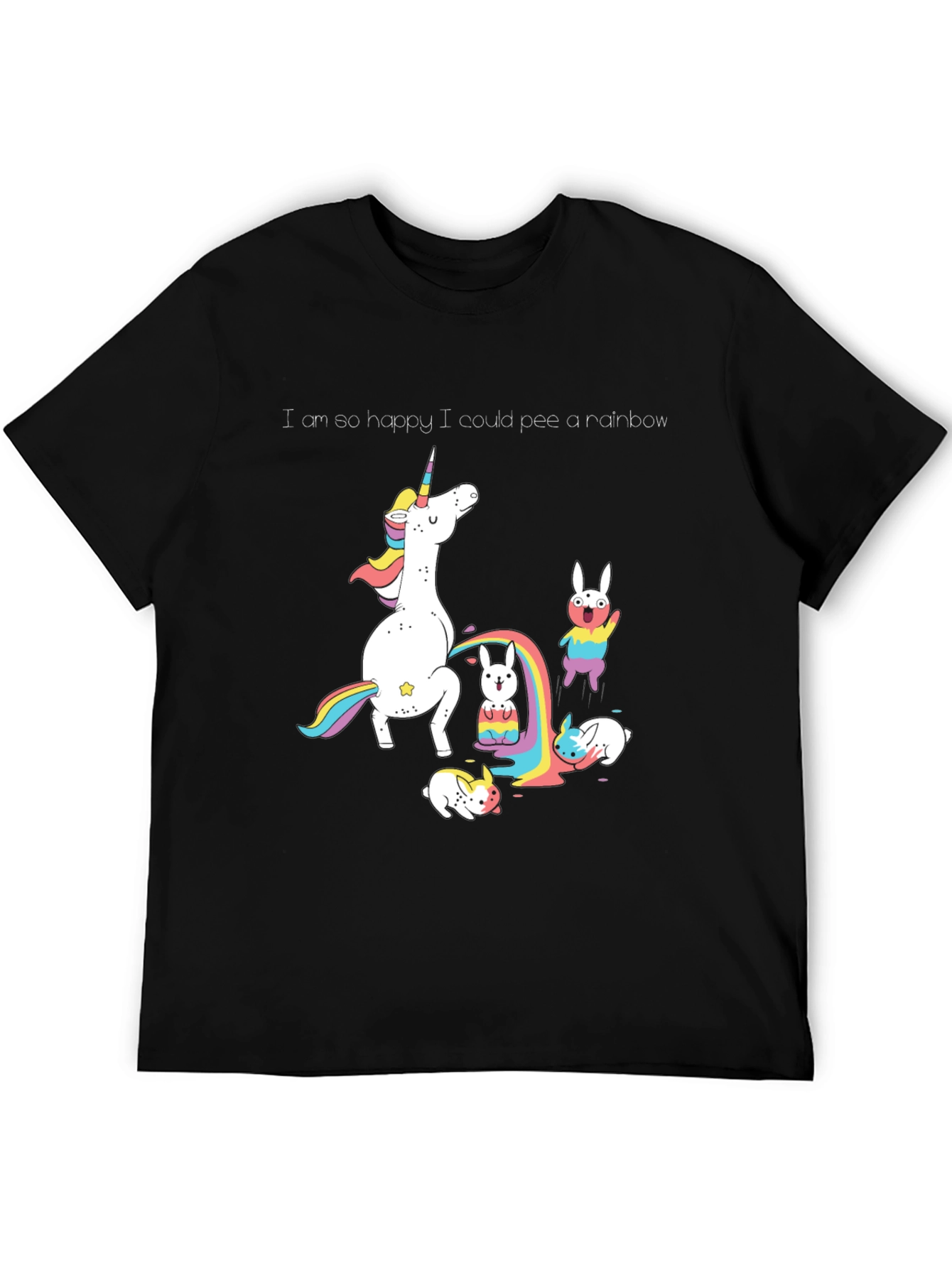 Unicorn Rainbow Pee T-Shirt