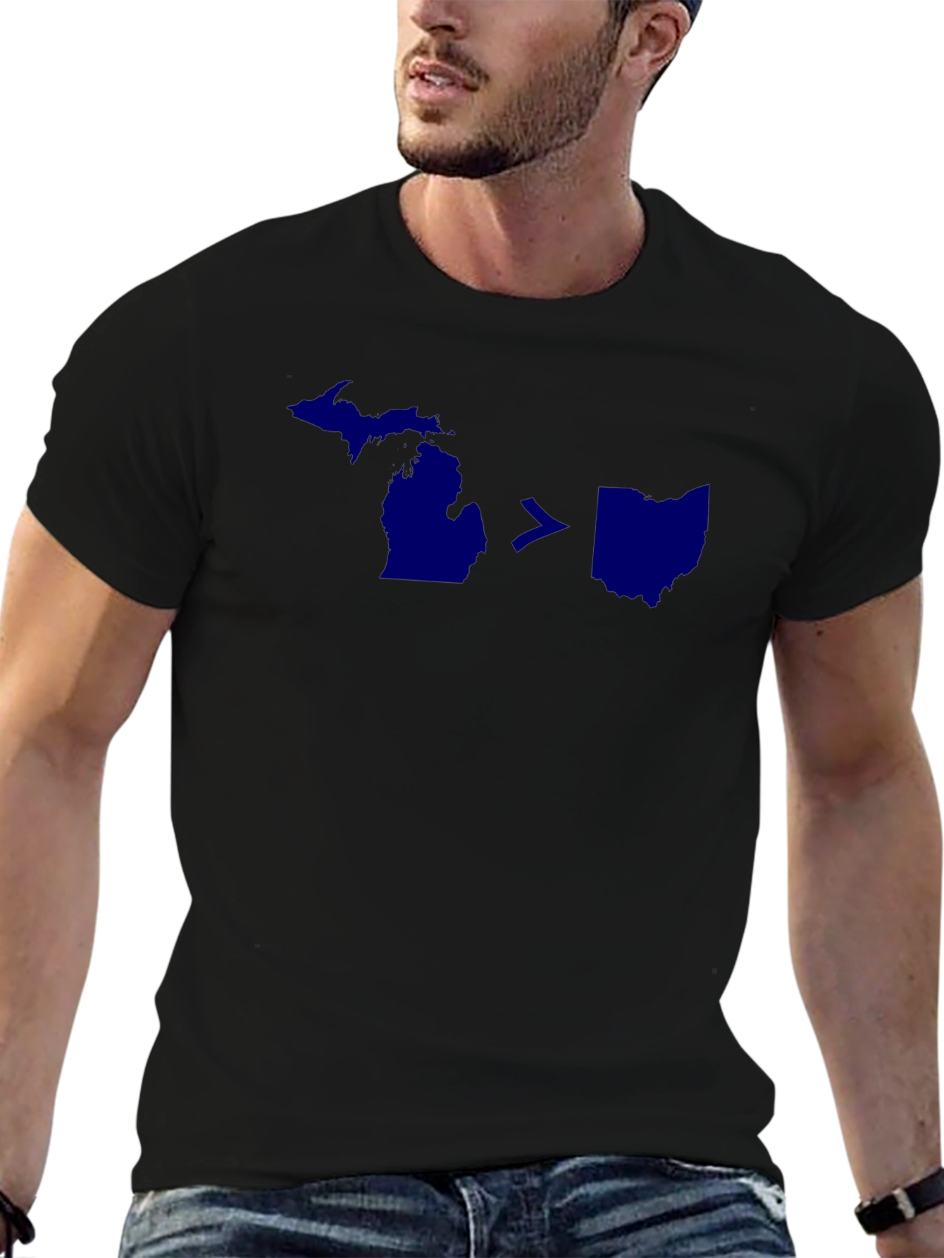 Michigan > Ohio T-Shirt - State Rivalry Tee