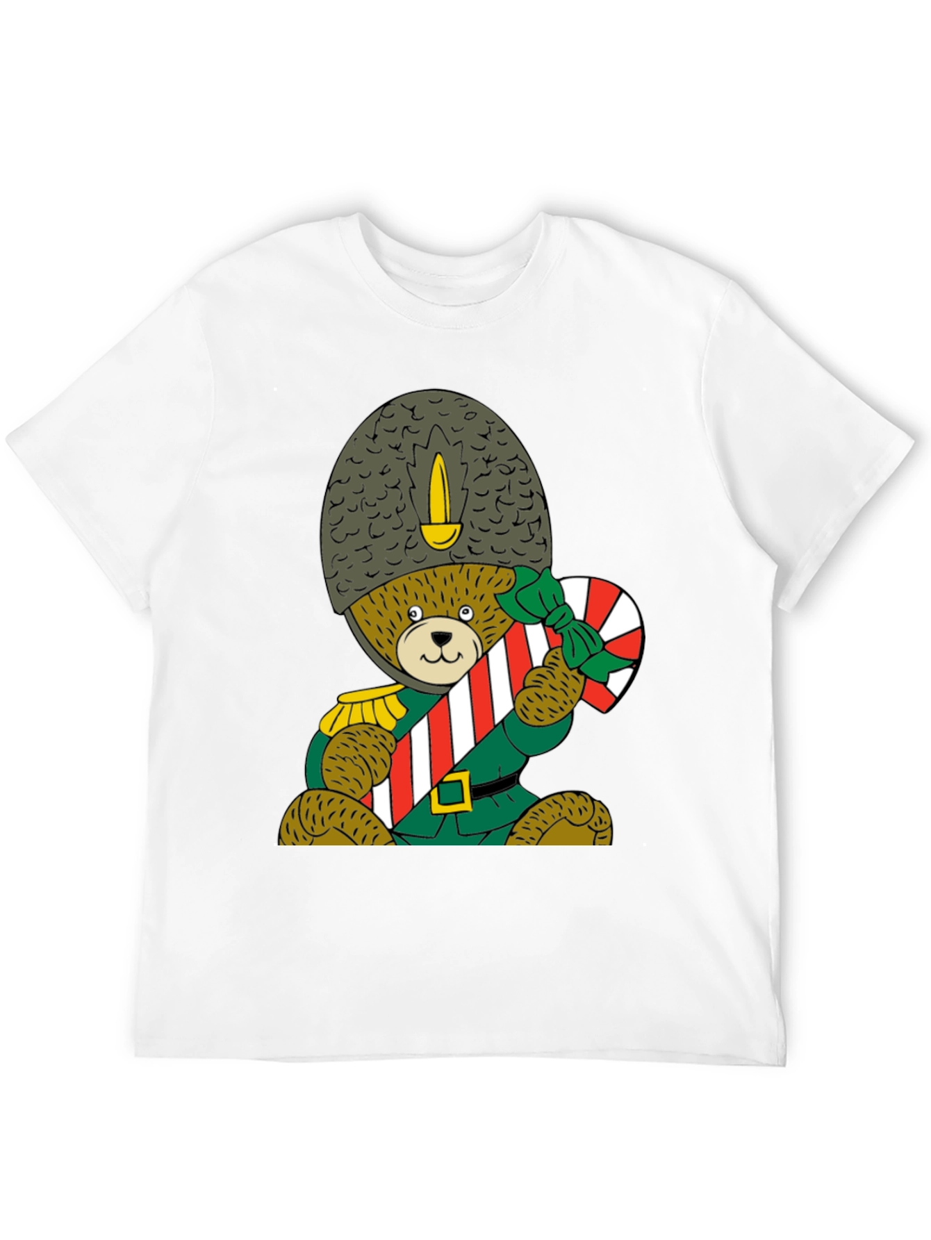 Holiday Teddy Bear Soldier Graphic Tee