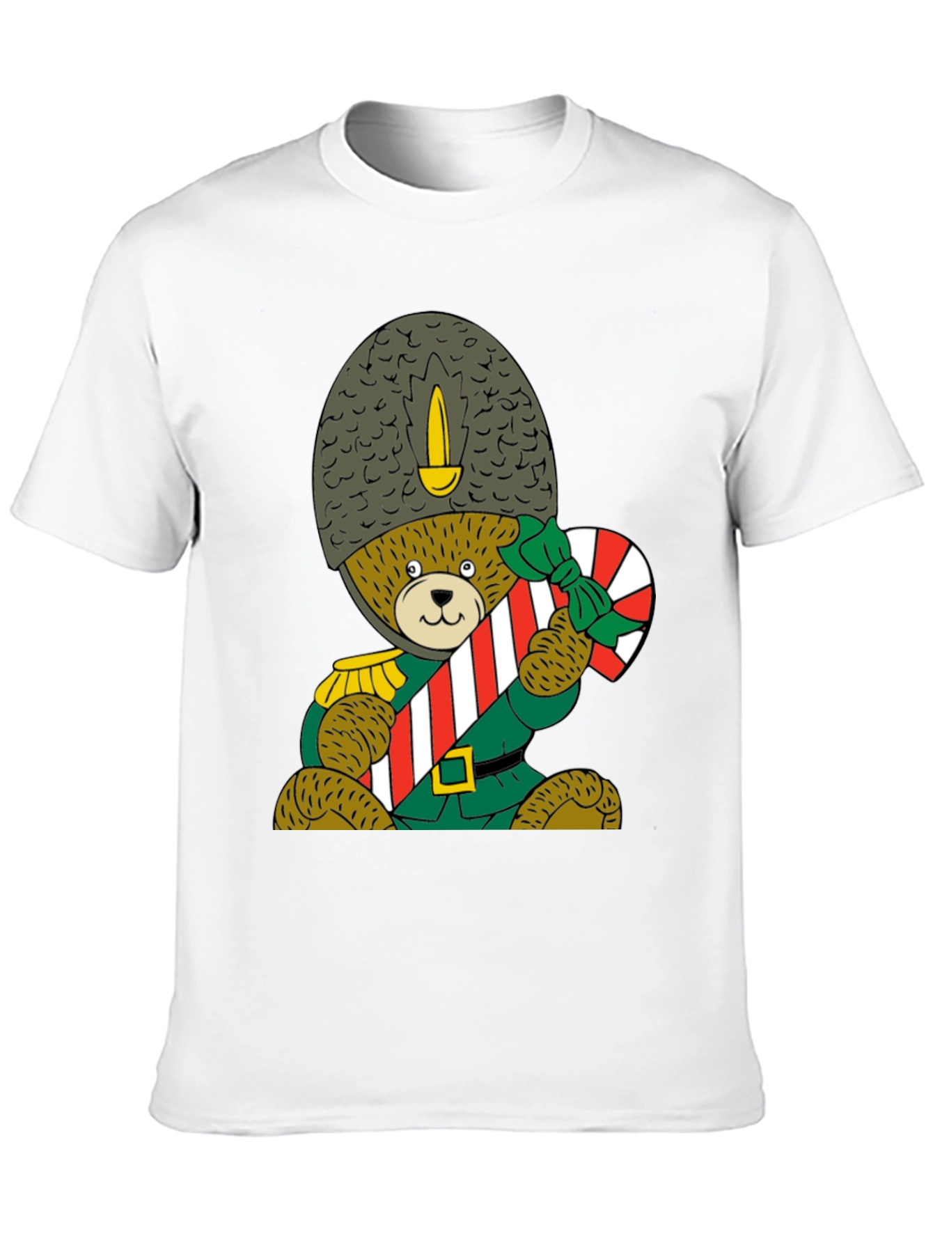 Holiday Teddy Bear Soldier Graphic Tee