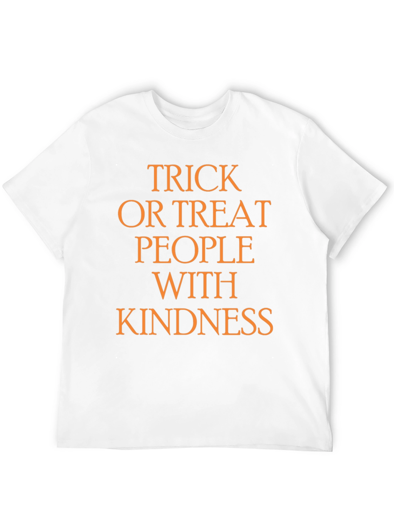 Trick or Treat People With Kindness Halloween T-Shirt