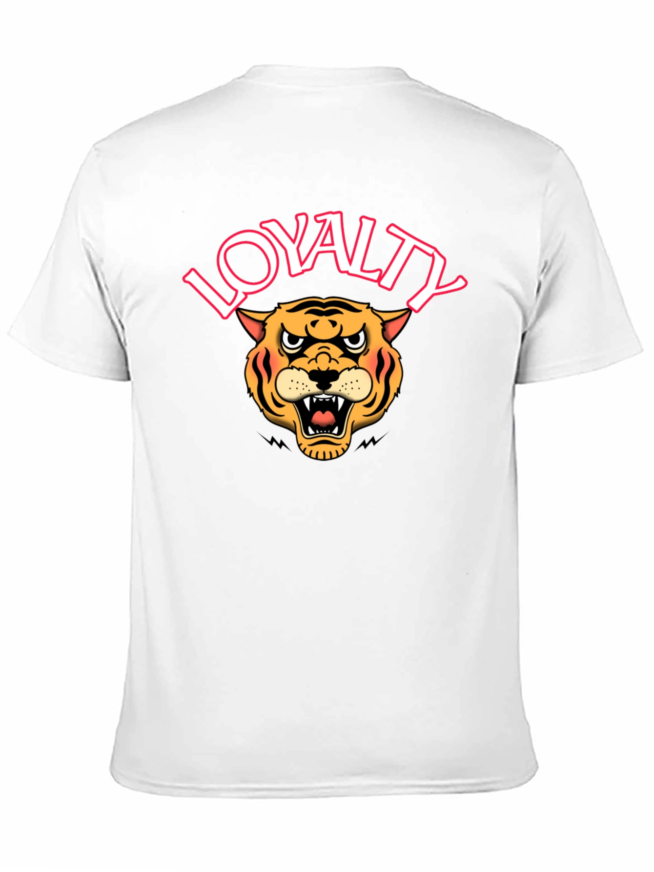 Loyalty Tiger Graphic Tee - Black