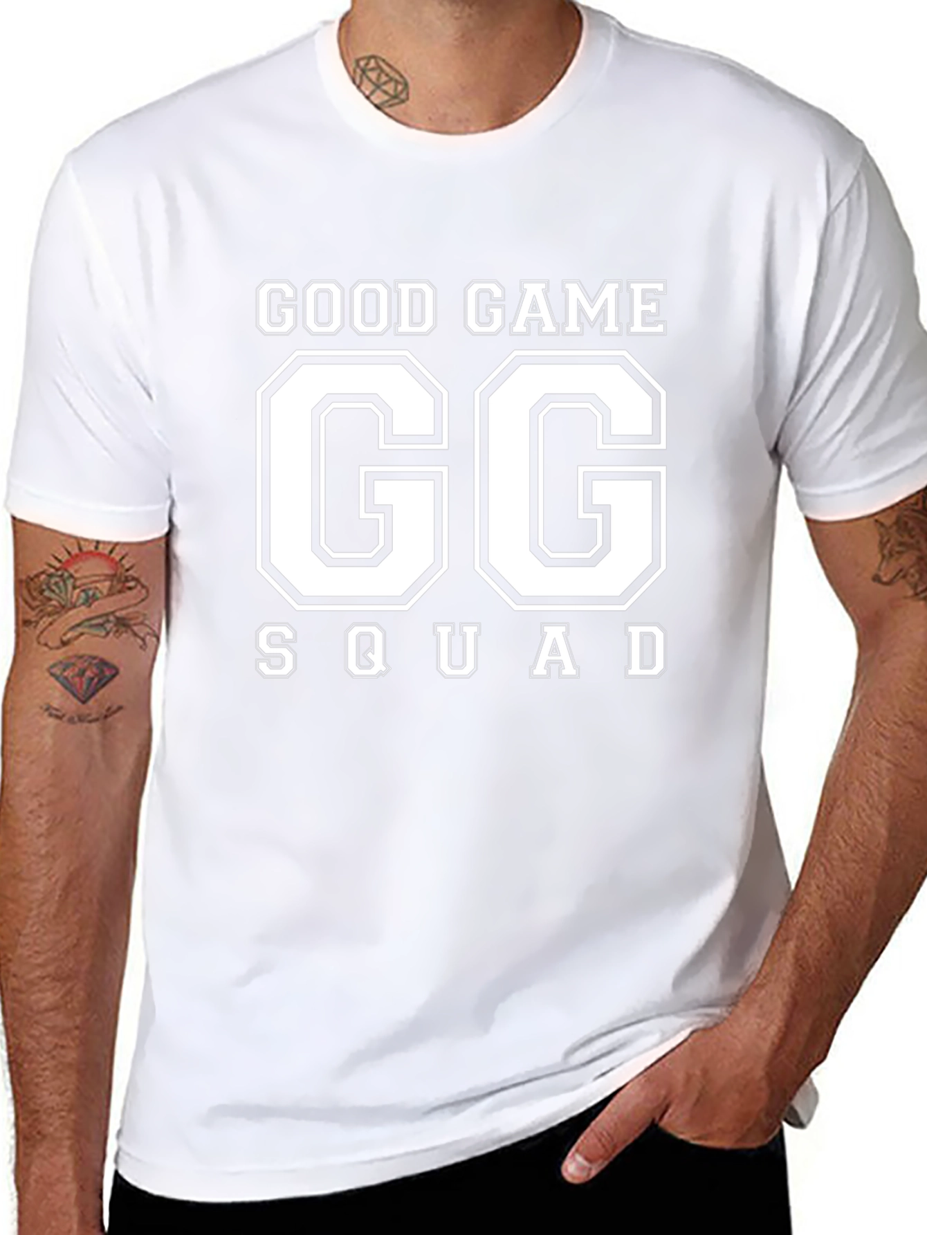 Good Game GG Squad Graphic Tee - Black