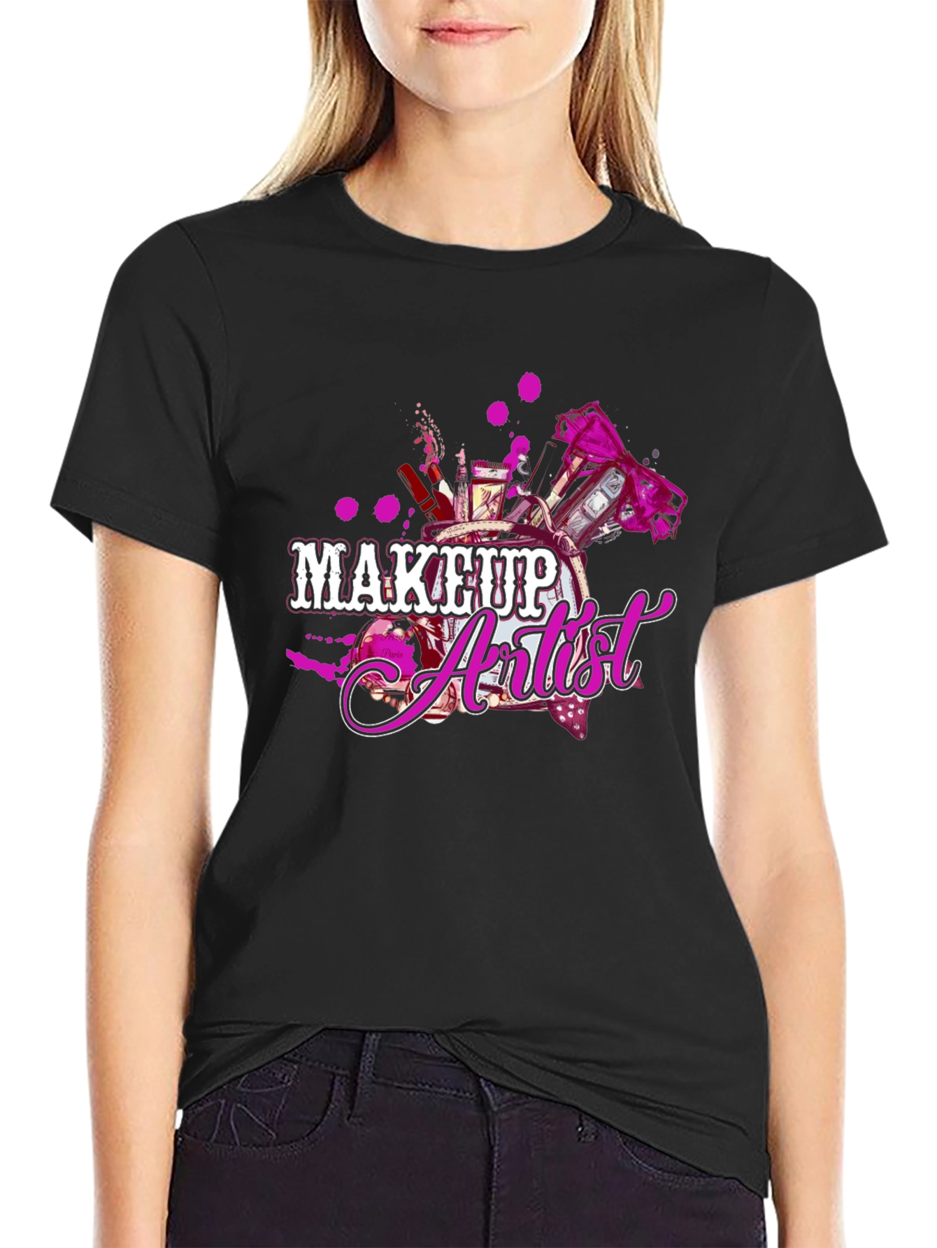 Makeup Artist T-Shirt - Stylish Graphic Tee