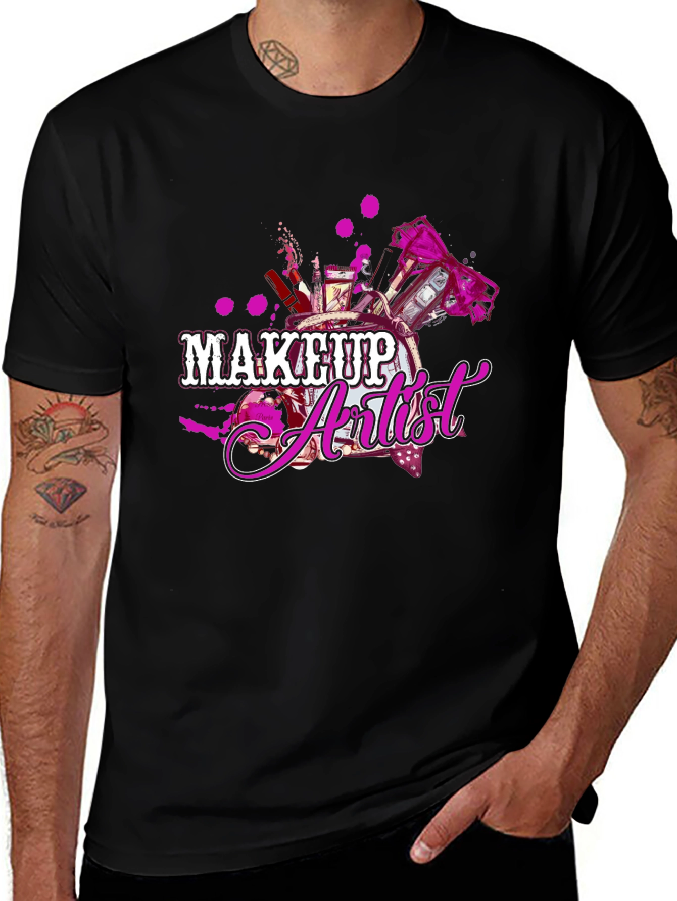 Makeup Artist T-Shirt - Stylish Graphic Tee