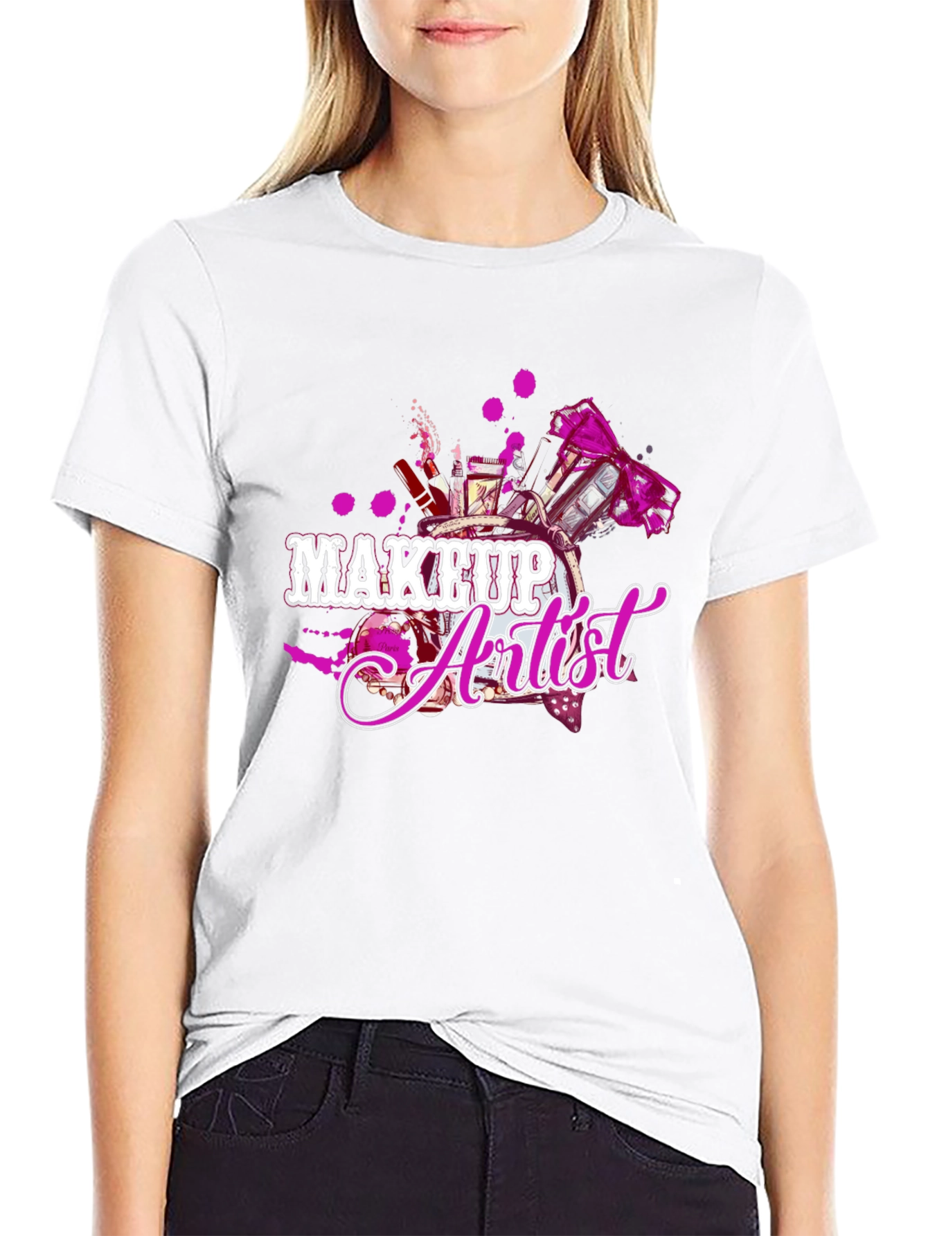 Makeup Artist T-Shirt - Stylish Graphic Tee