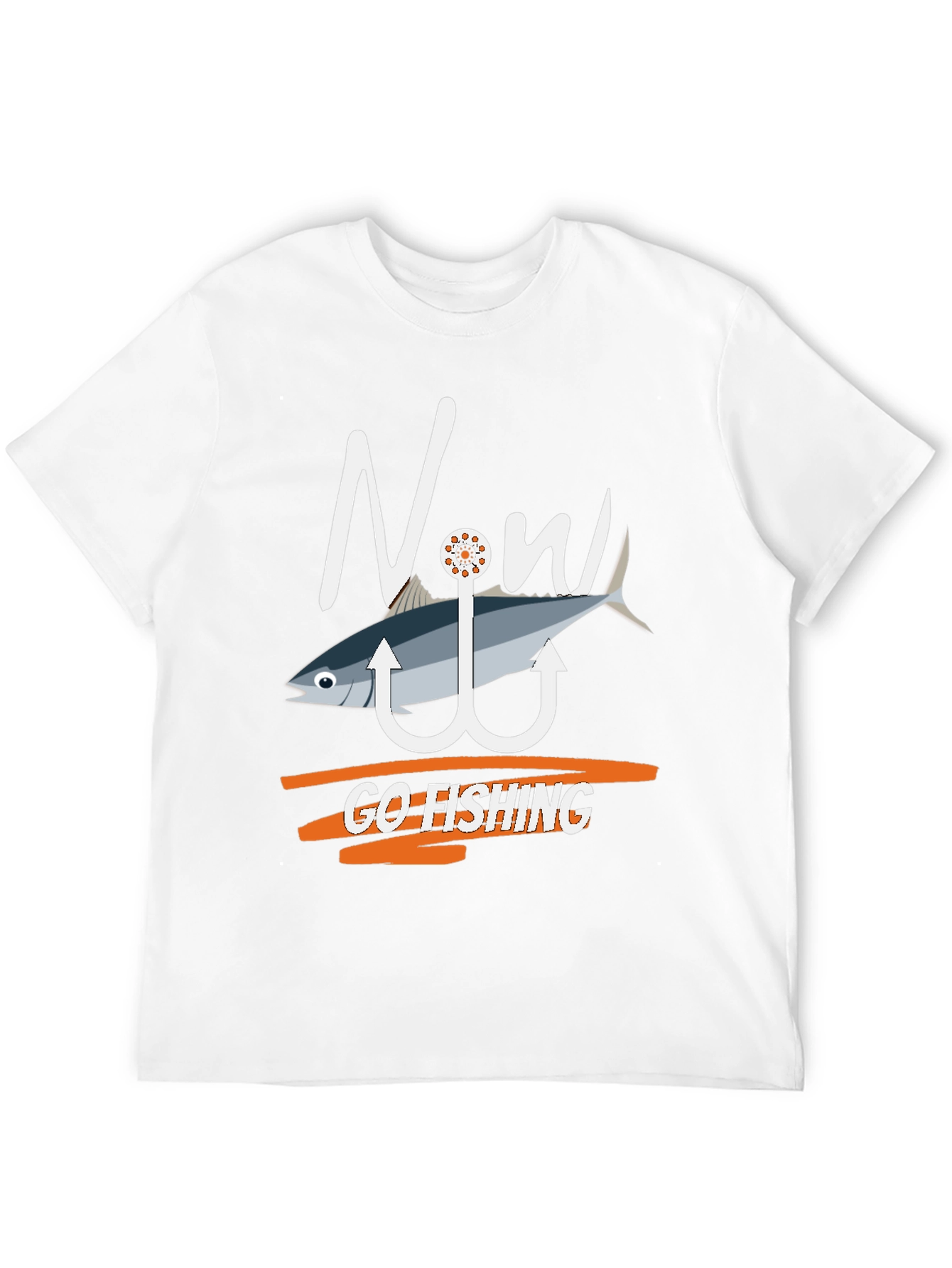 Now Go Fishing Tee - Fun Angler T-Shirt