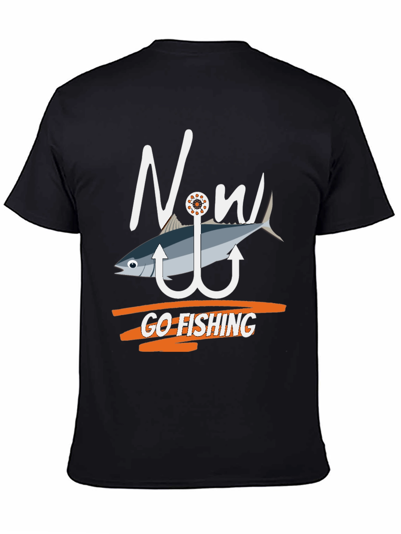 Now Go Fishing Tee - Fun Angler T-Shirt