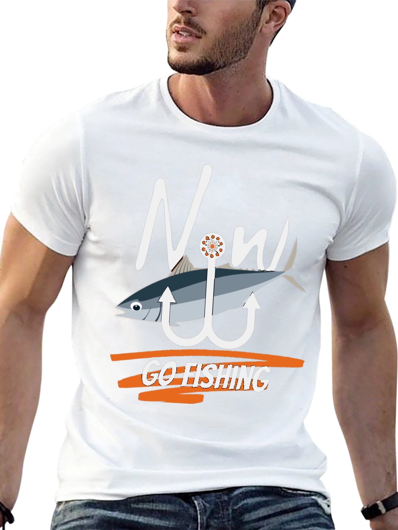 Now Go Fishing Tee - Fun Angler T-Shirt