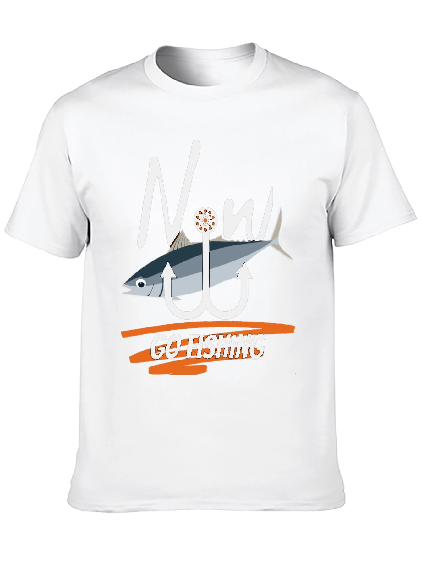 Now Go Fishing Tee - Fun Angler T-Shirt