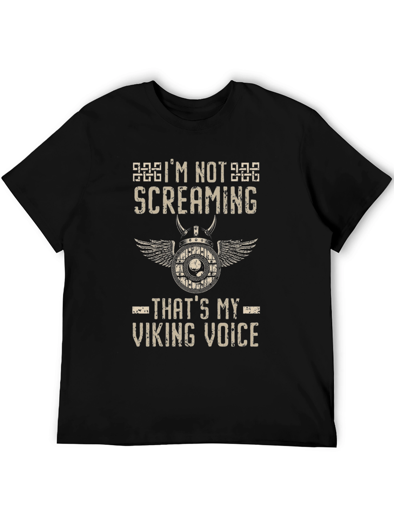 Viking Voice T-Shirt - Funny Viking Design Tee