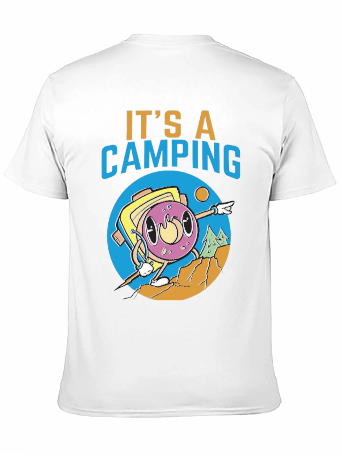 Camping Donut Adventure T-Shirt