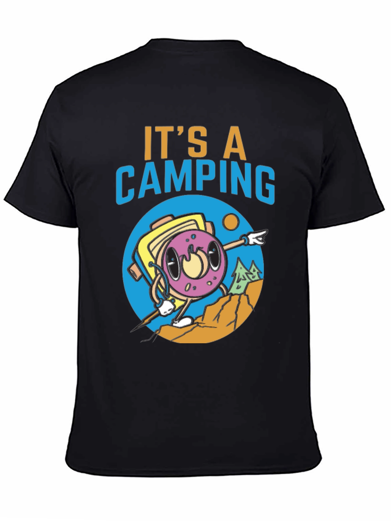 Camping Donut Adventure T-Shirt