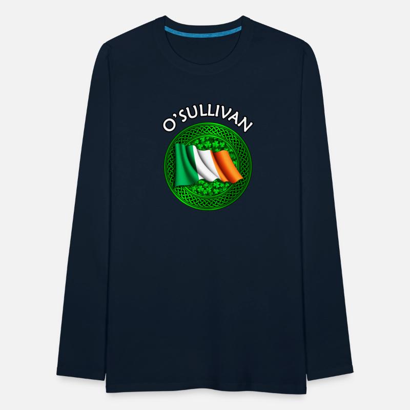 O'Sullivan Shamrock & Irish Flag
