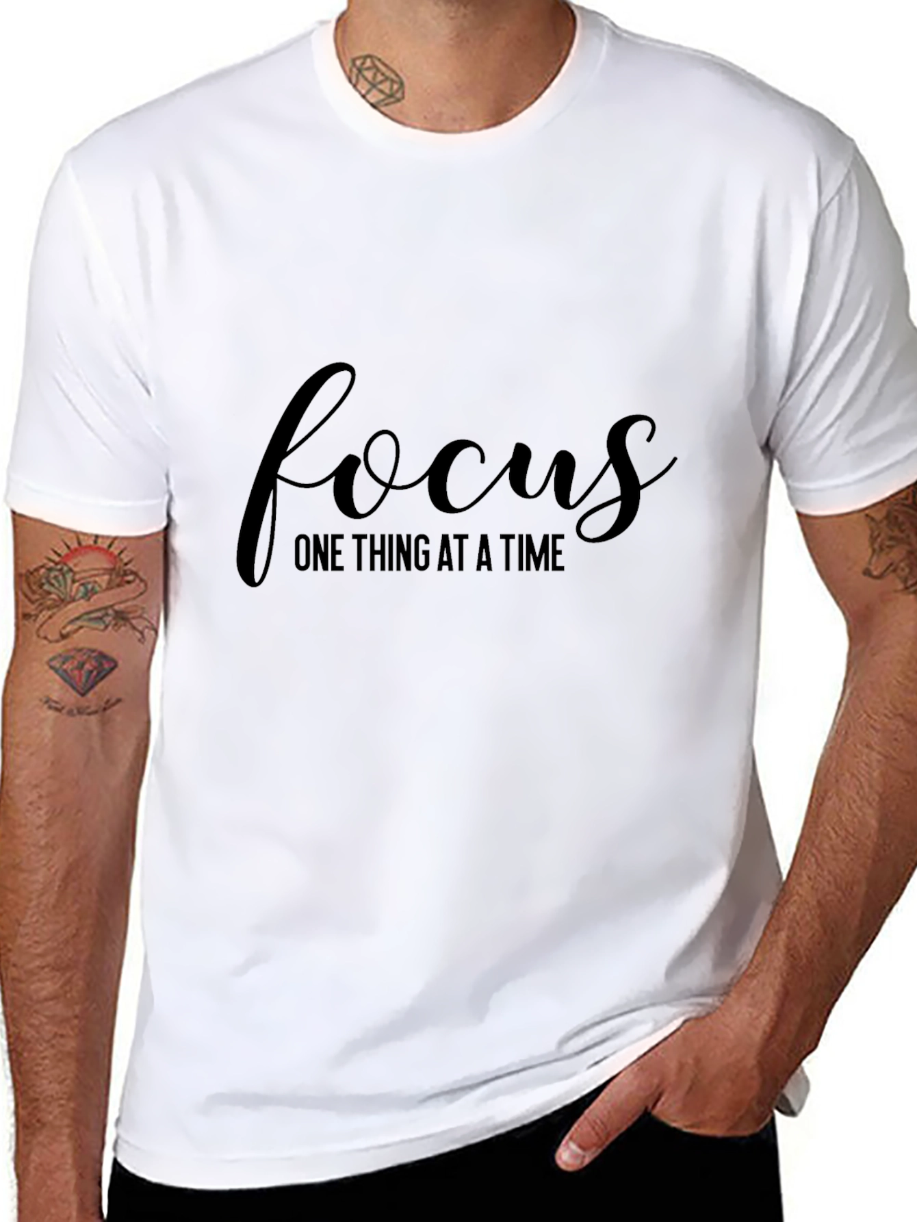 Focus T-Shirt - One Thing At A Time
