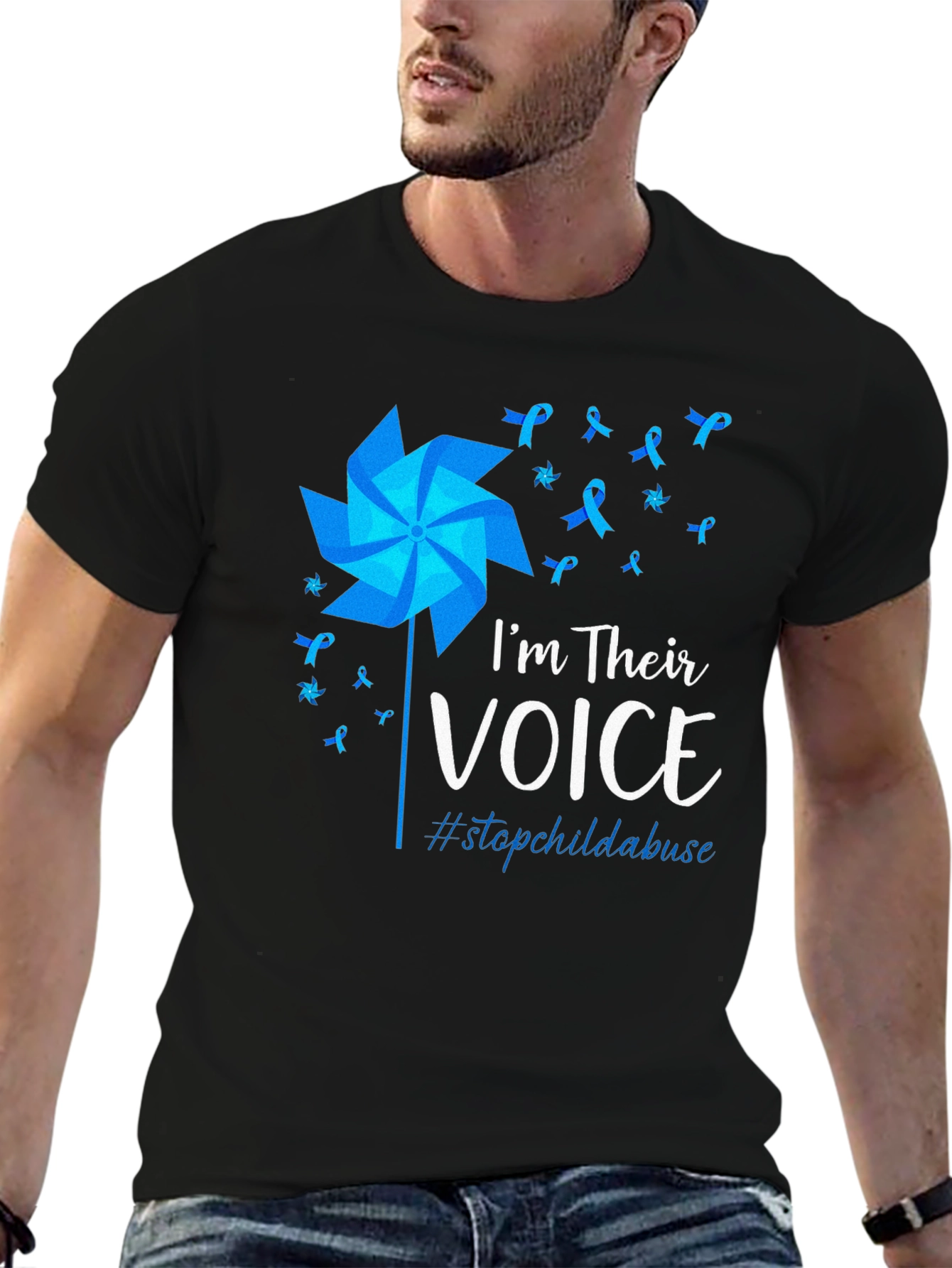 Im Their Voice T-Shirt - Stop Child Abuse