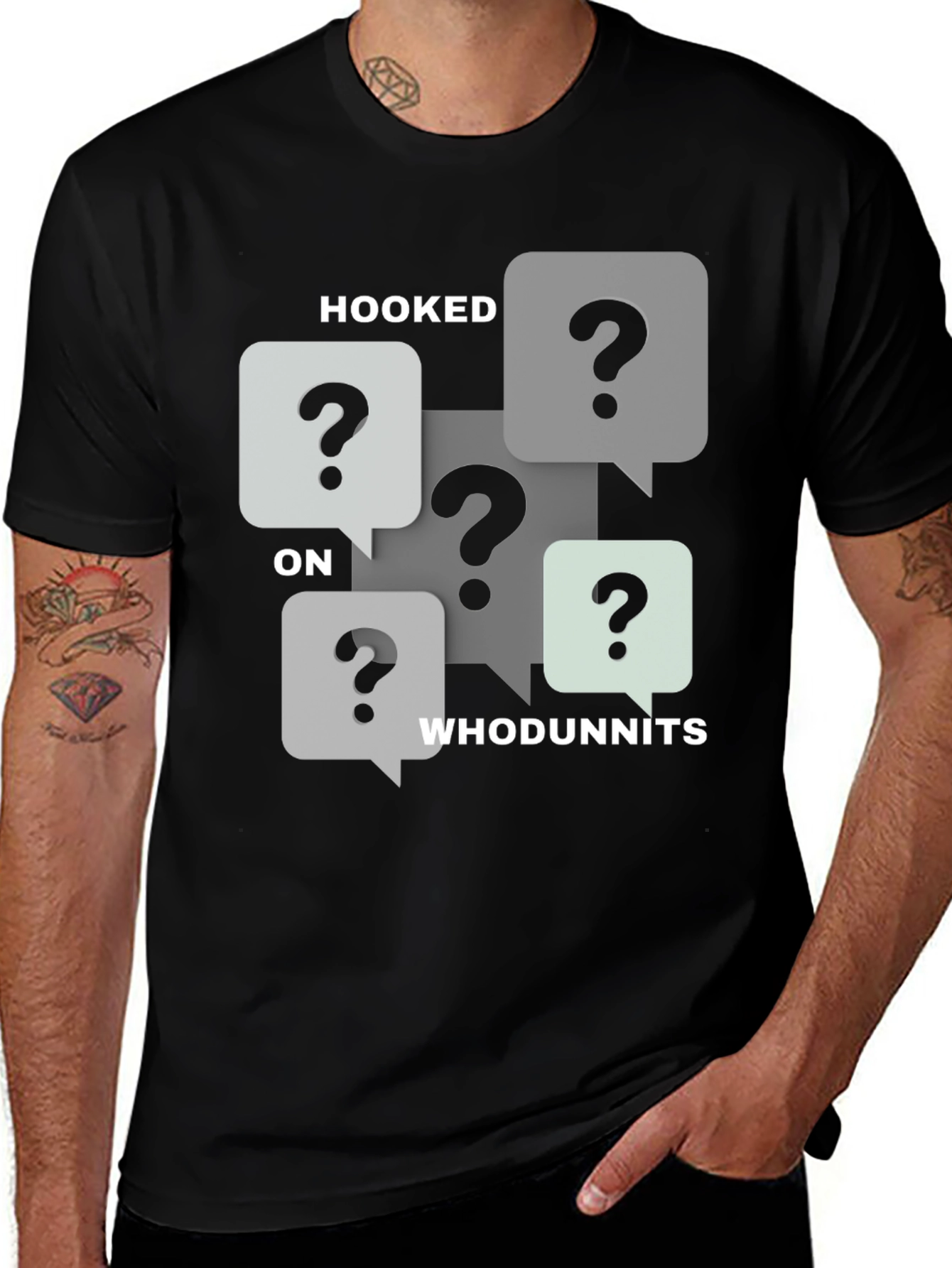 Hooked on Whodunnits T-Shirt
