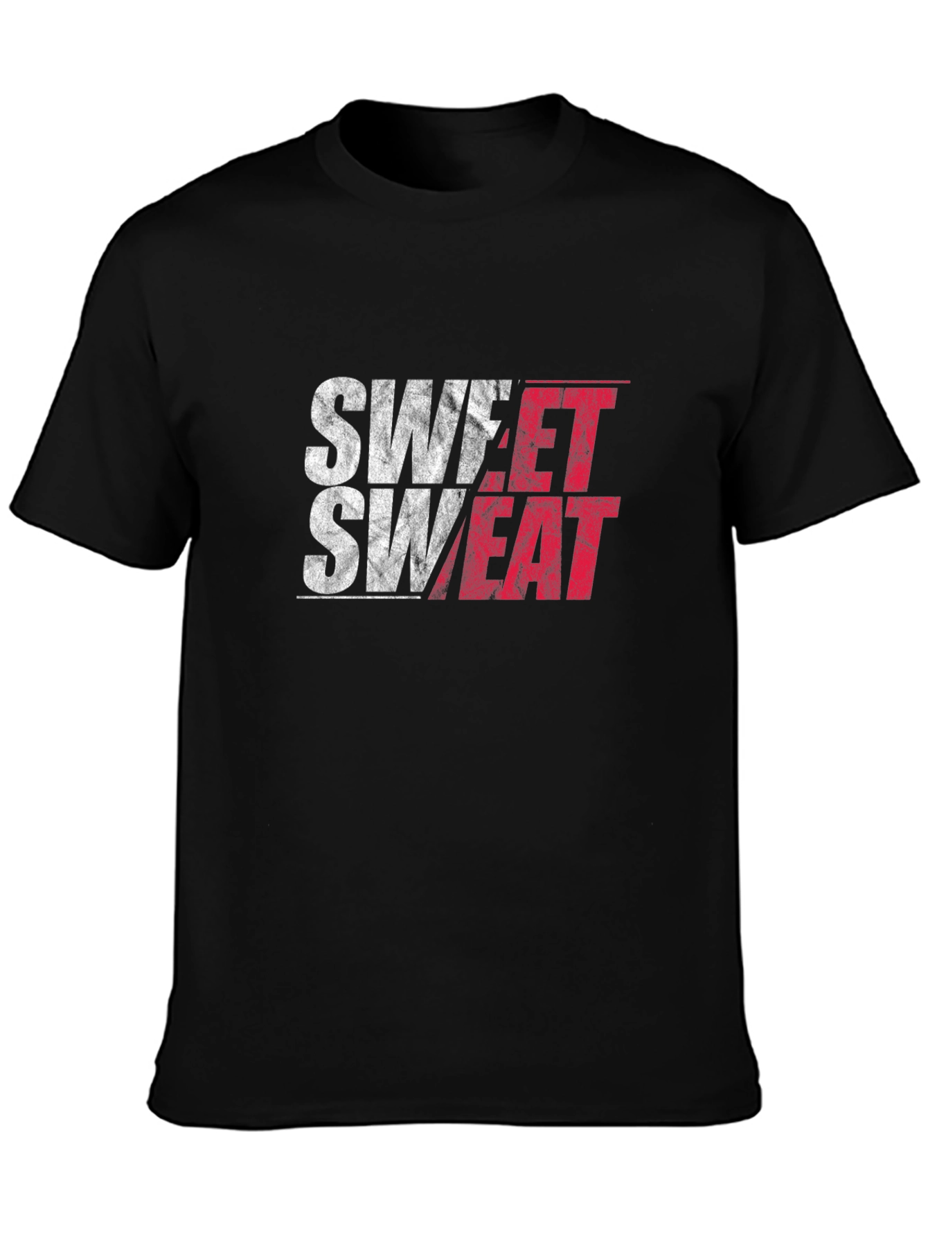 Sweet Sweat Black Graphic Tee