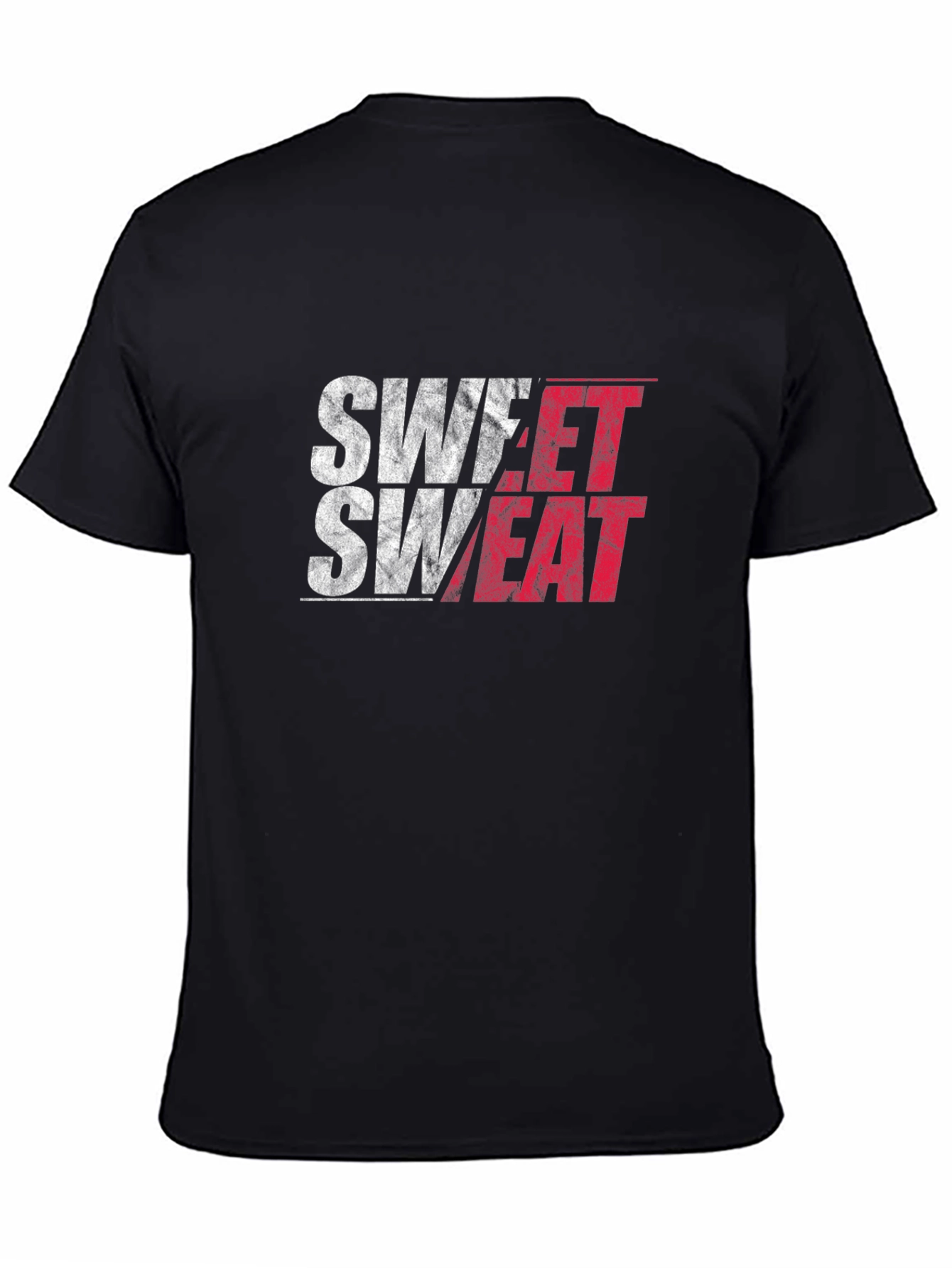 Sweet Sweat Black Graphic Tee