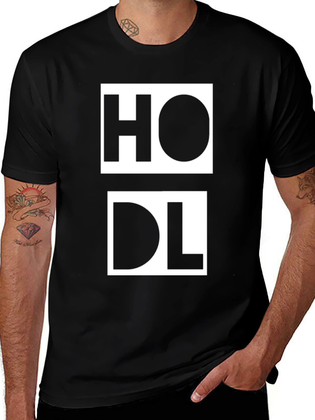 HODL Graphic Tee - Crypto Investor T-Shirt