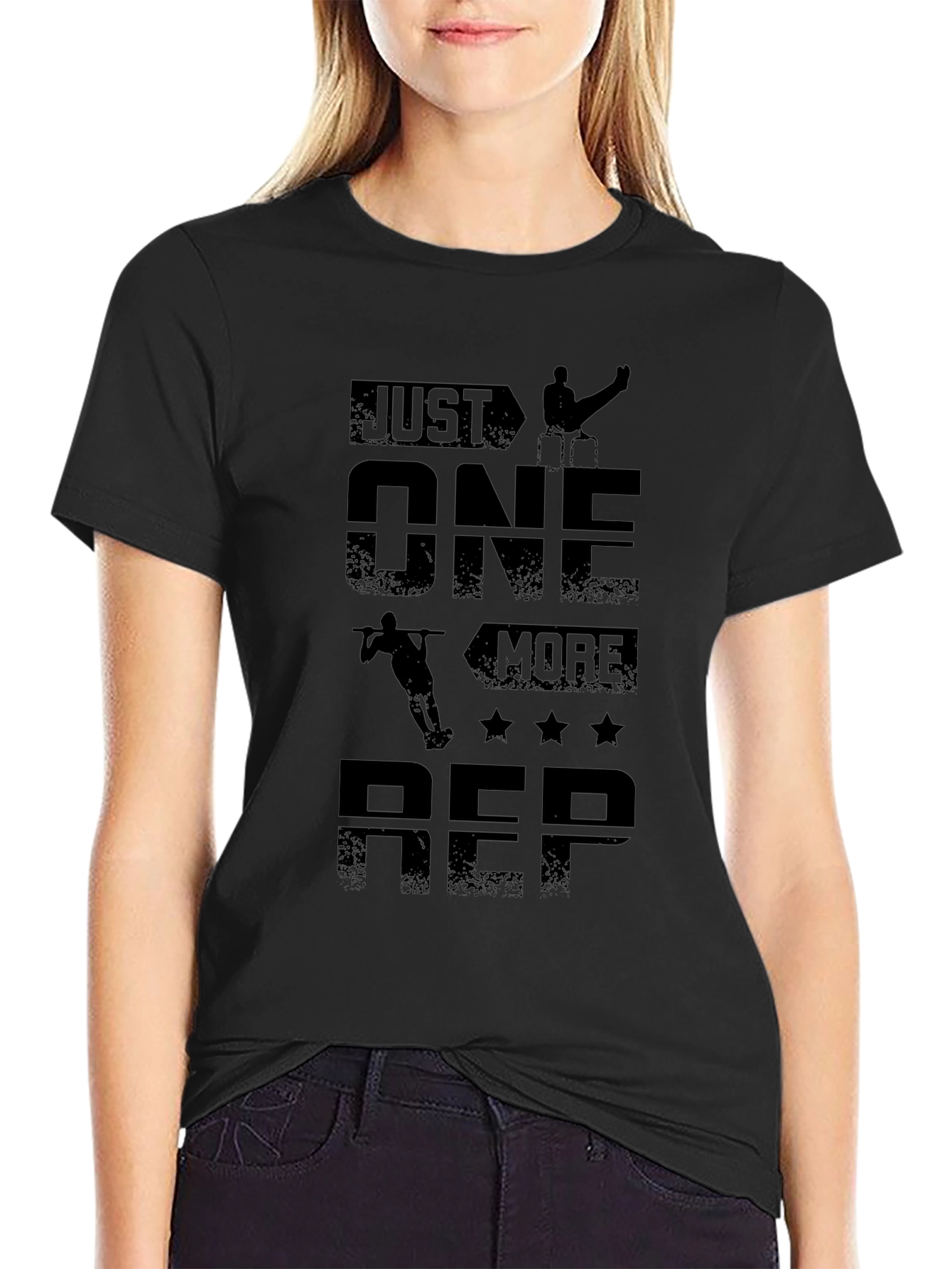 Just One More Rep T-Shirt - Fitness Apparel
