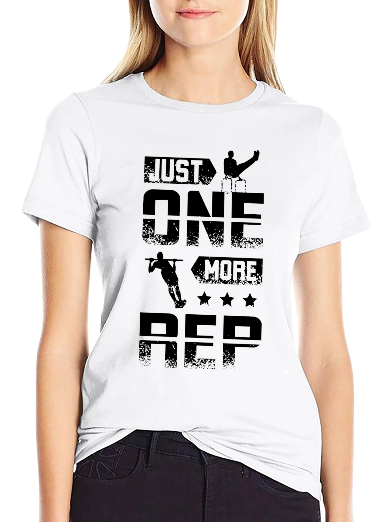 Just One More Rep T-Shirt - Fitness Apparel