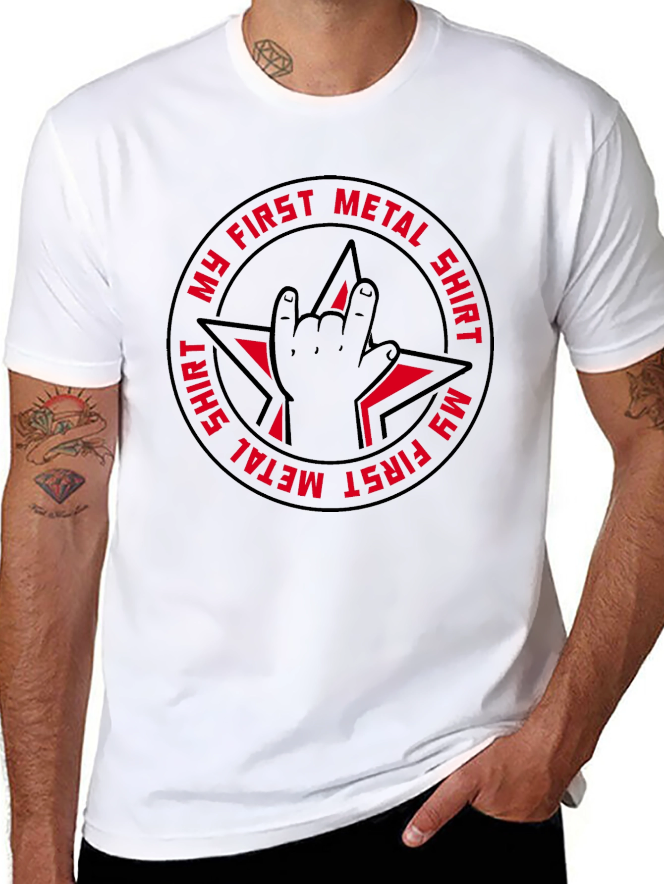 My First Metal Shirt Graphic Tee