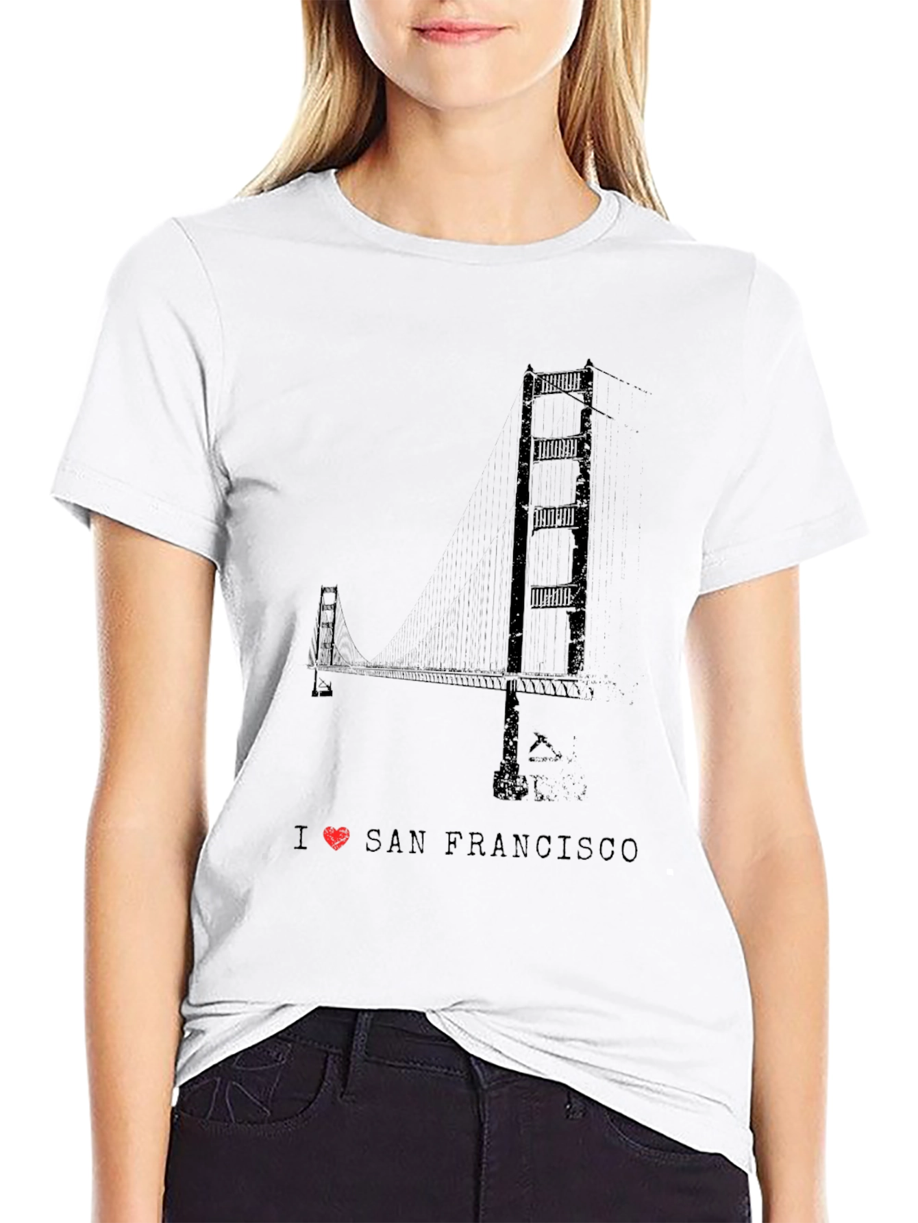 I Love San Francisco Graphic T-Shirt