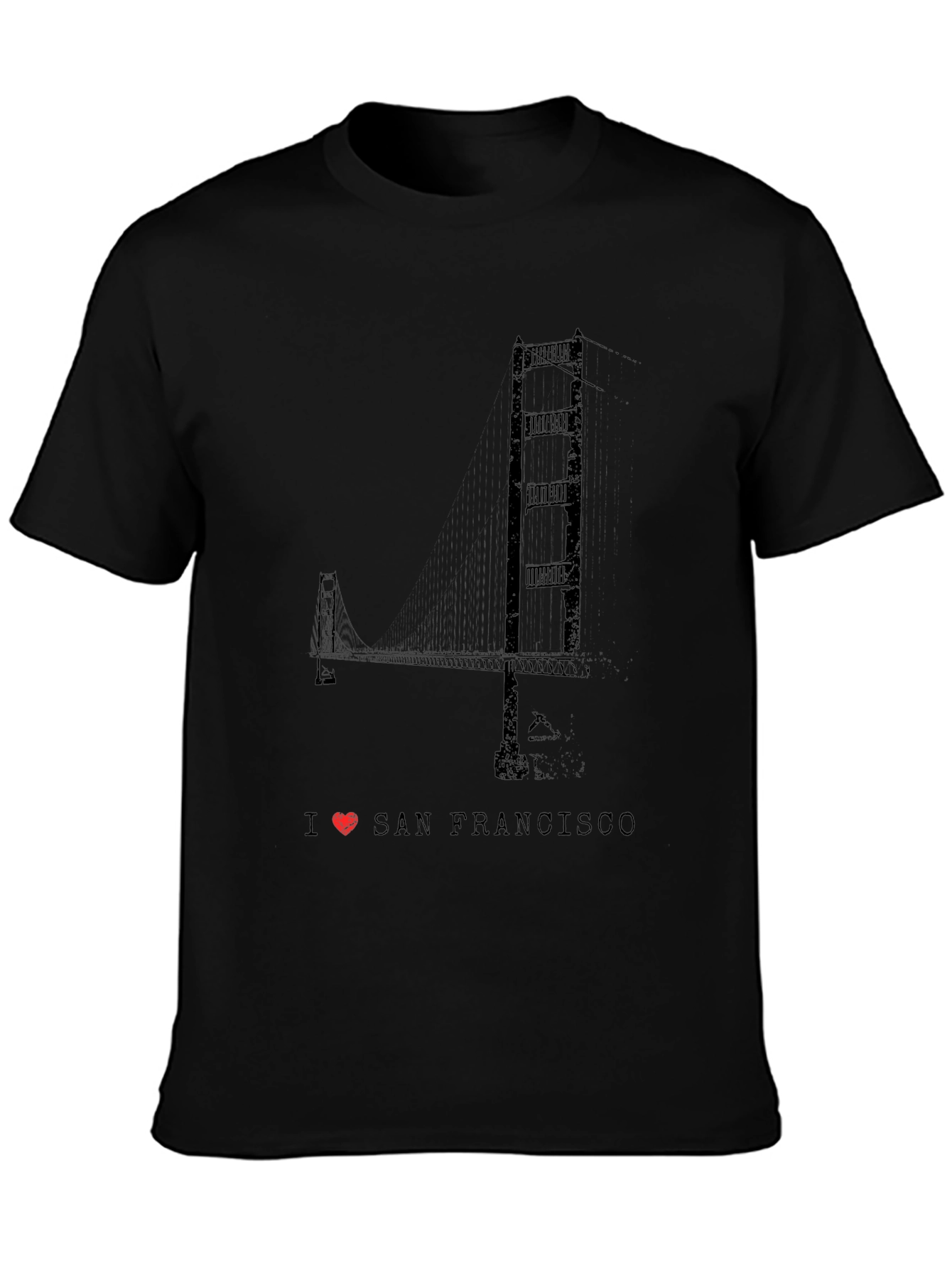 I Love San Francisco Graphic T-Shirt