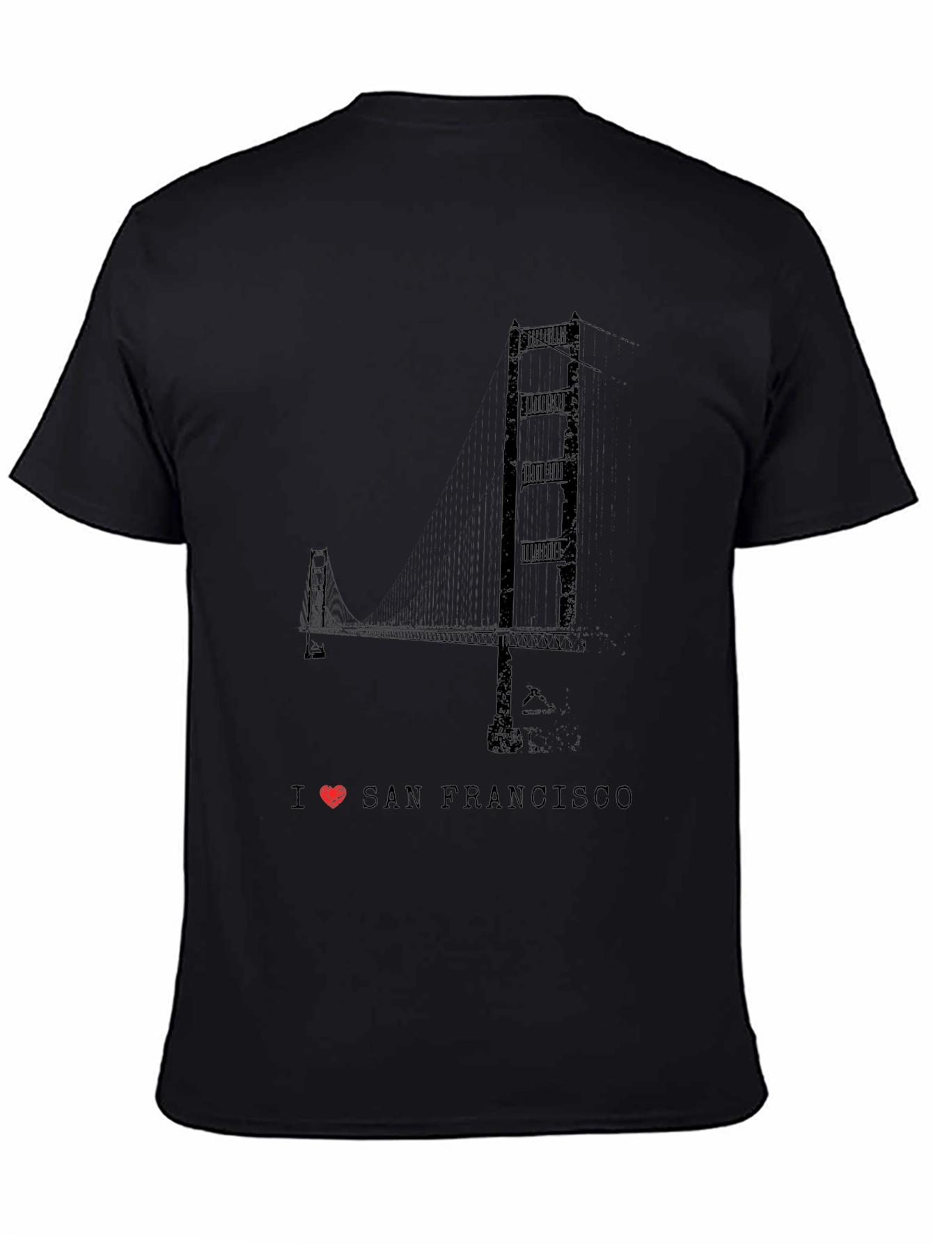 I Love San Francisco Graphic T-Shirt