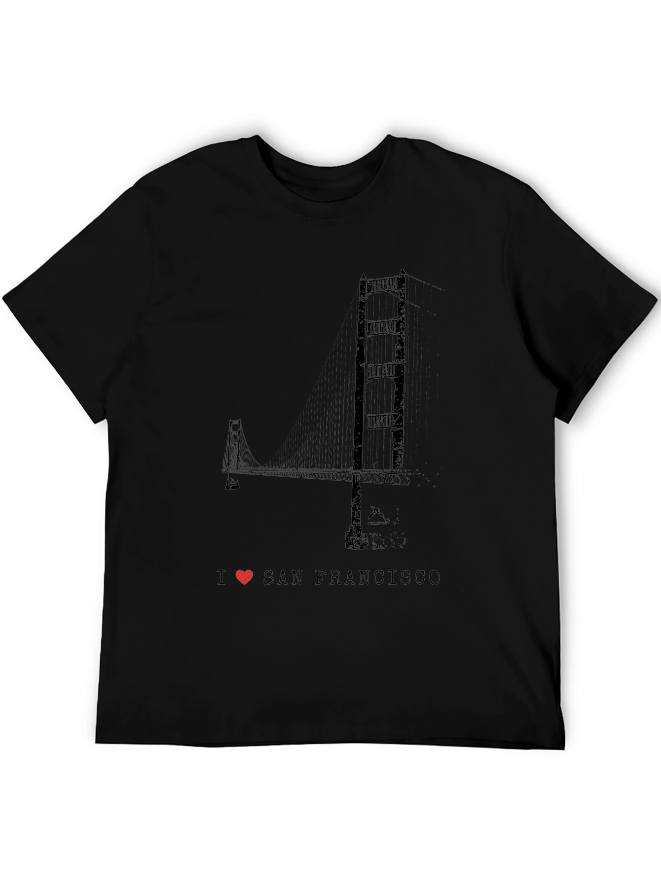 I Love San Francisco Graphic T-Shirt