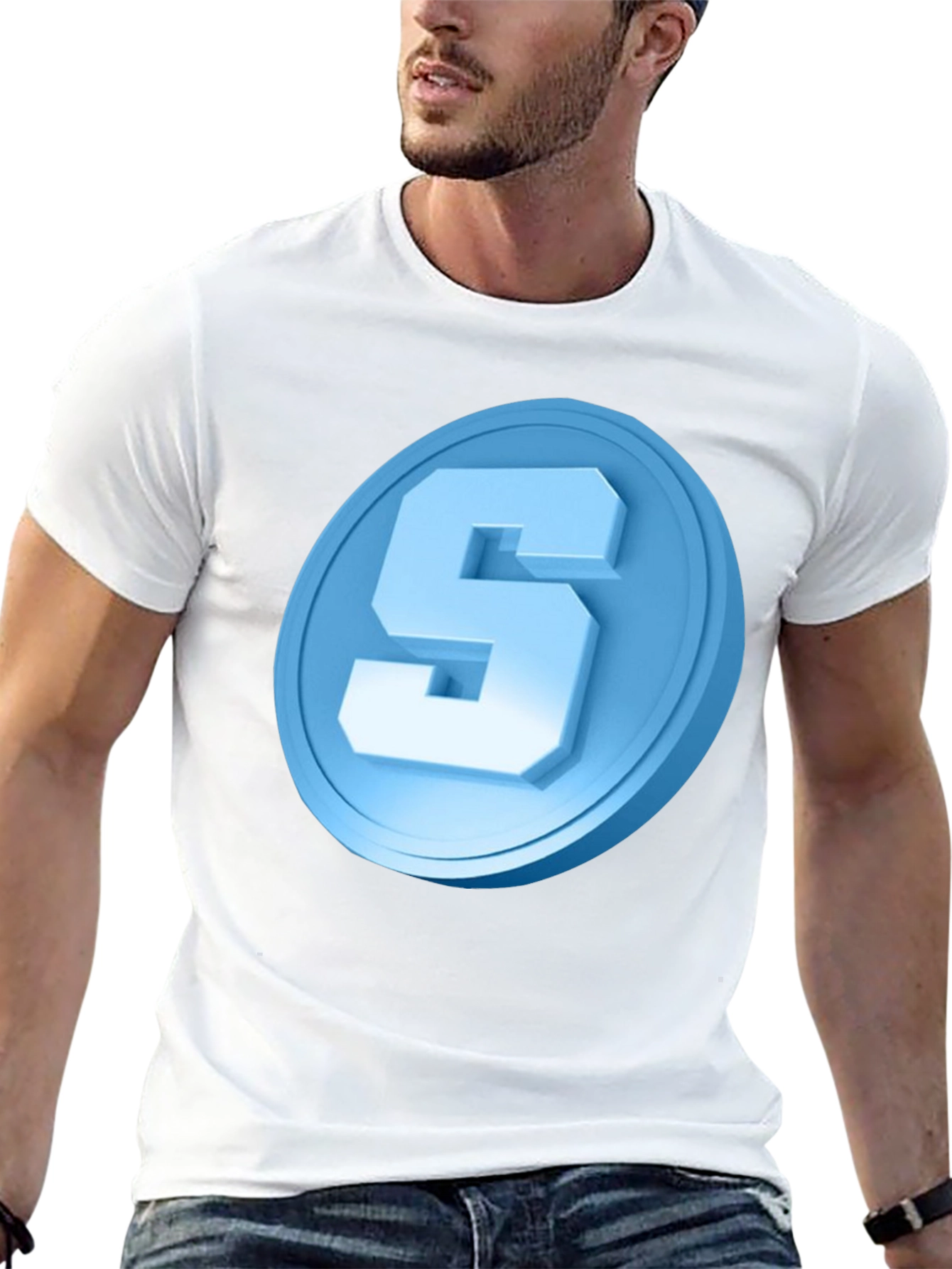 Number 5 Graphic Tee - Casual Comfort