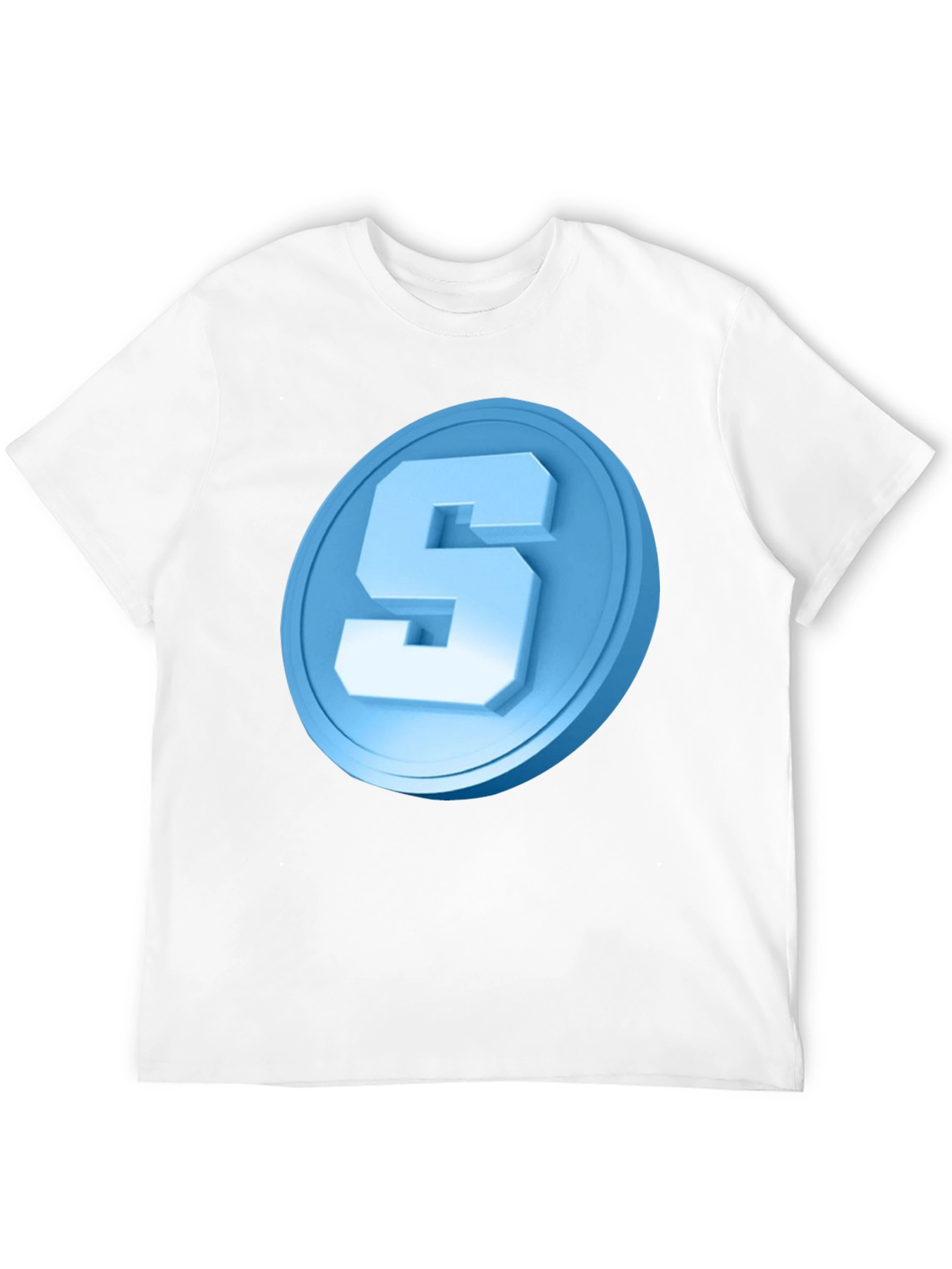 Number 5 Graphic Tee - Casual Comfort