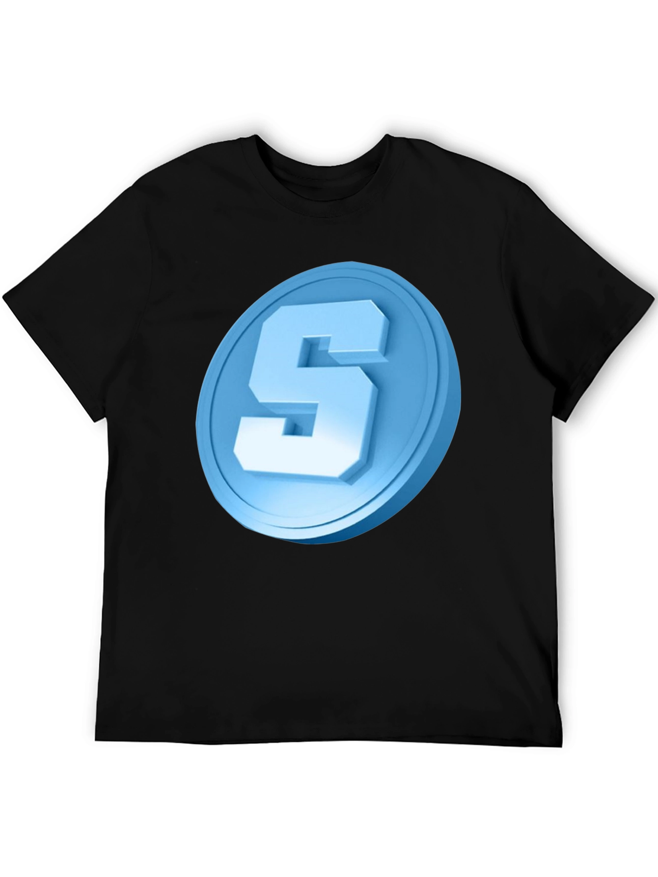 Number 5 Graphic Tee - Casual Comfort
