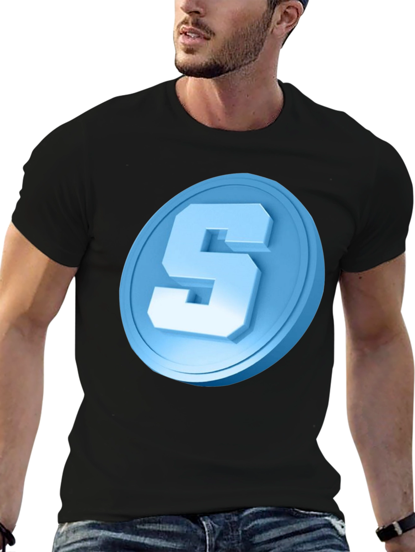 Number 5 Graphic Tee - Casual Comfort