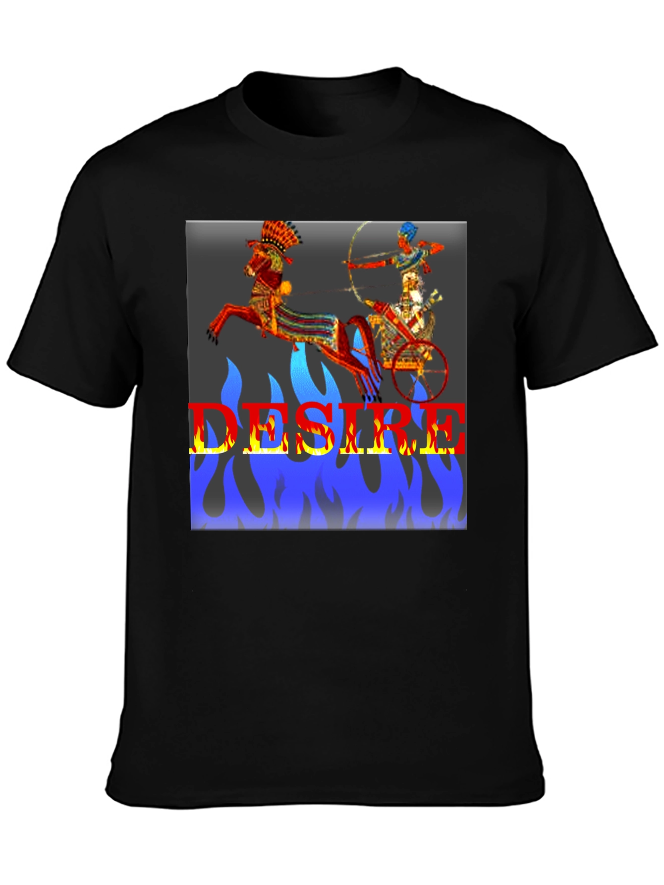 Desire Egyptian Chariot Graphic T-Shirt