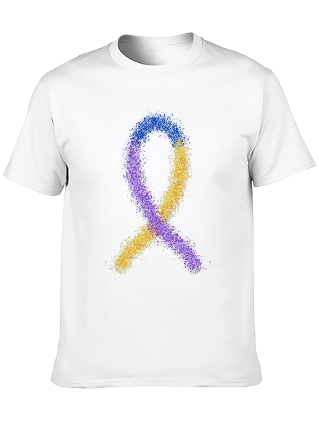 Awareness Ribbon T-Shirt - Black
