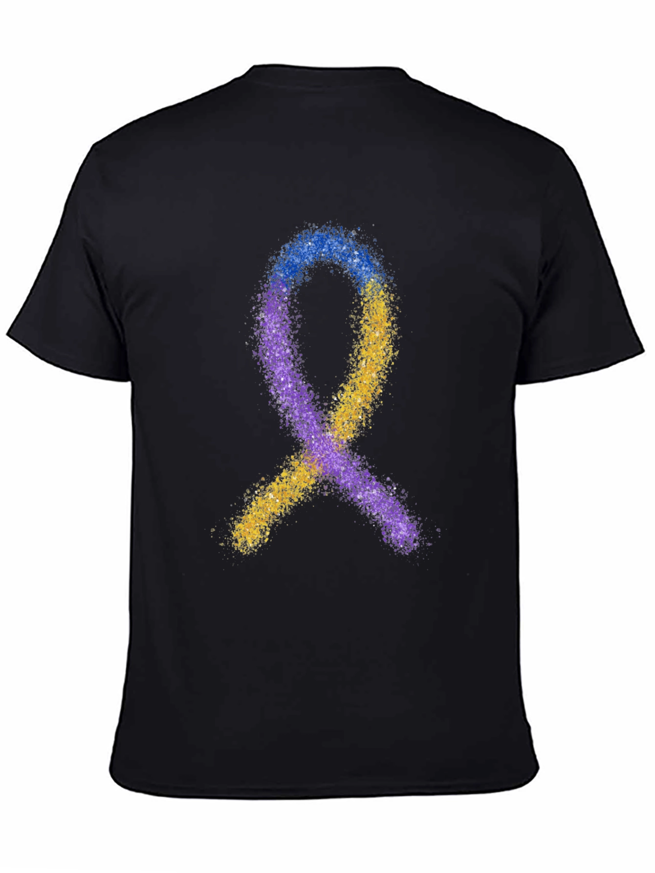 Awareness Ribbon T-Shirt - Black