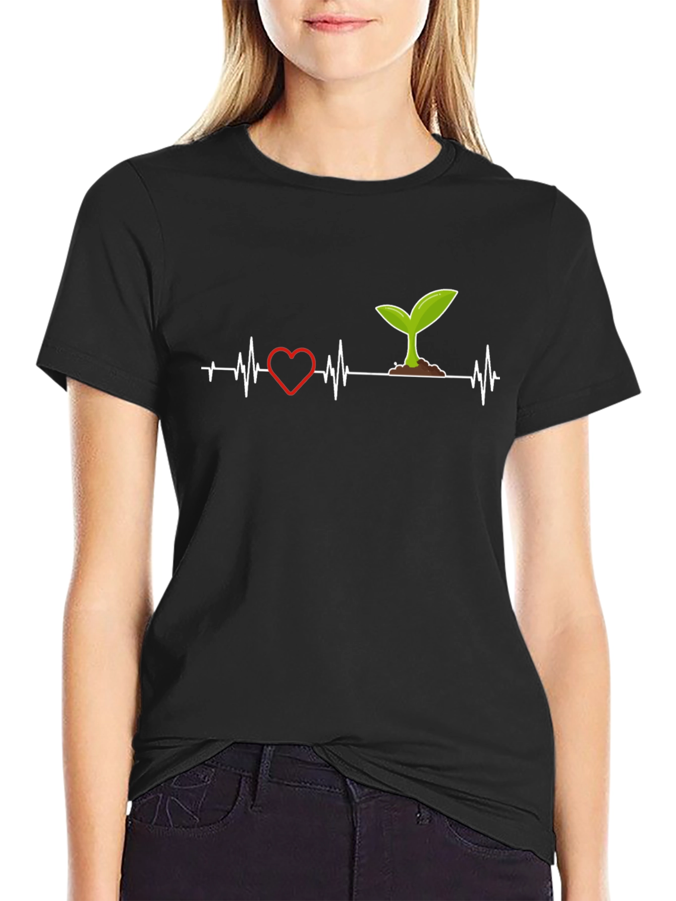 Heartbeat Seedling T-Shirt - Grow Your Passion!