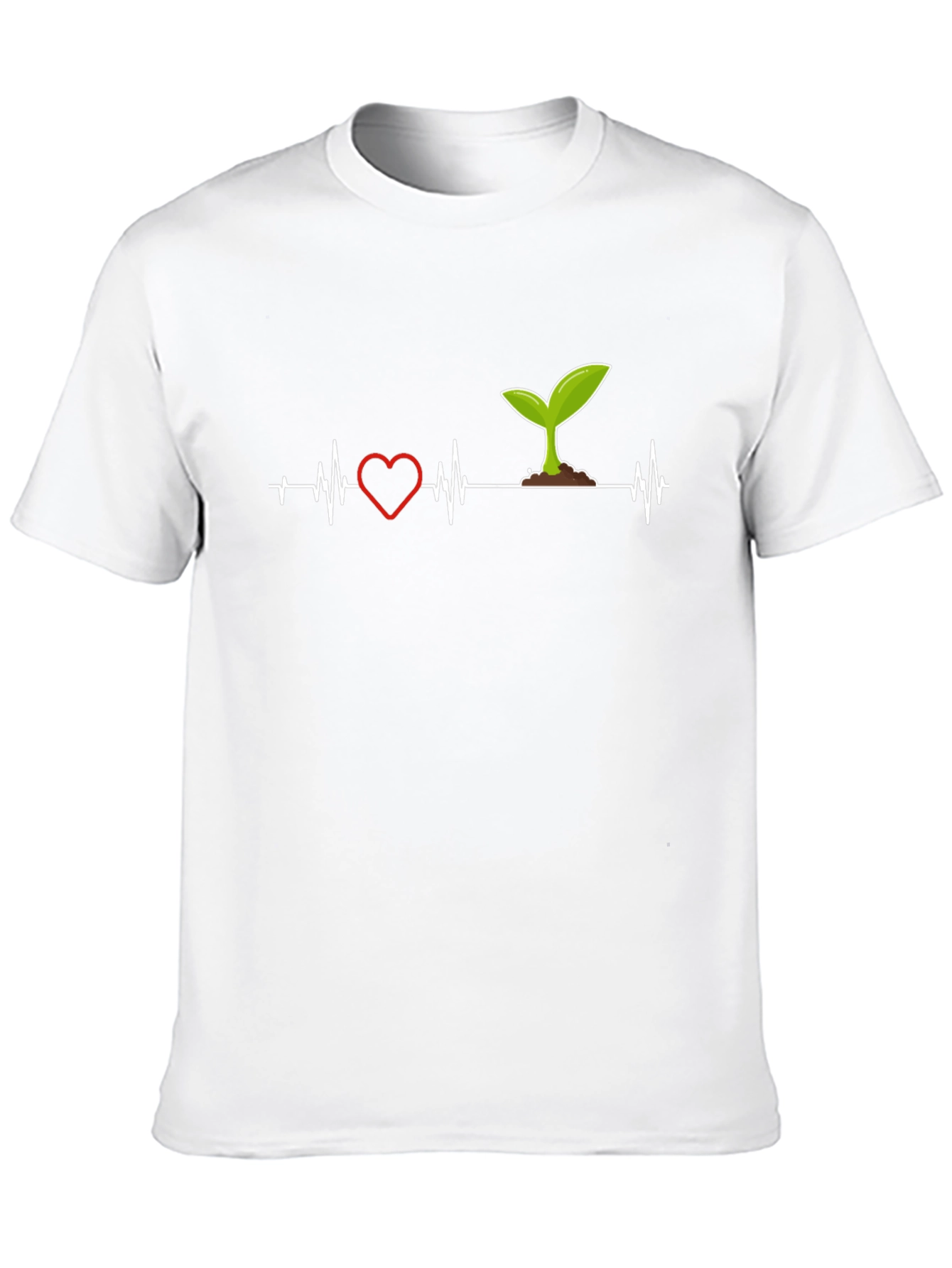 Heartbeat Seedling T-Shirt - Grow Your Passion!