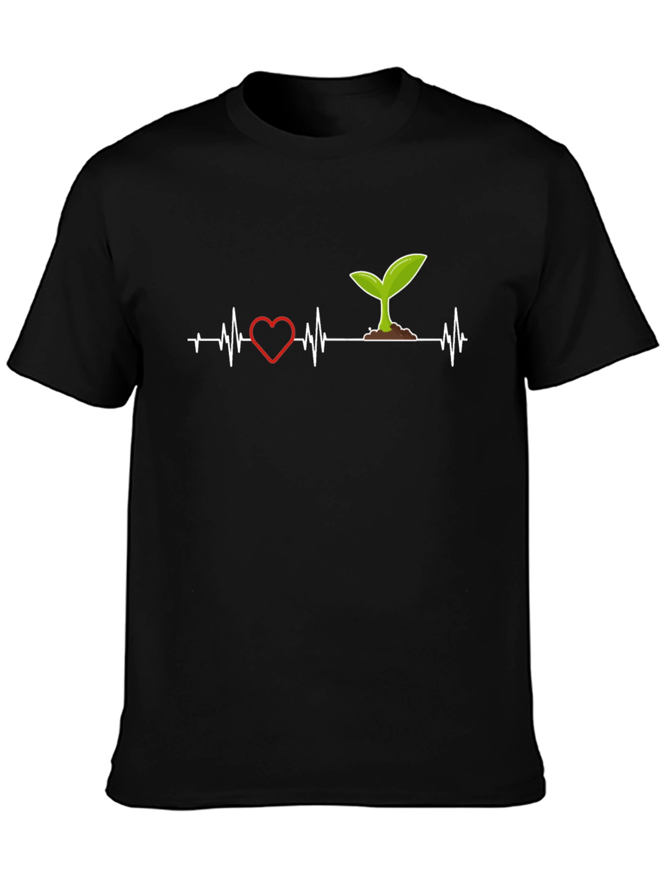 Heartbeat Seedling T-Shirt - Grow Your Passion!